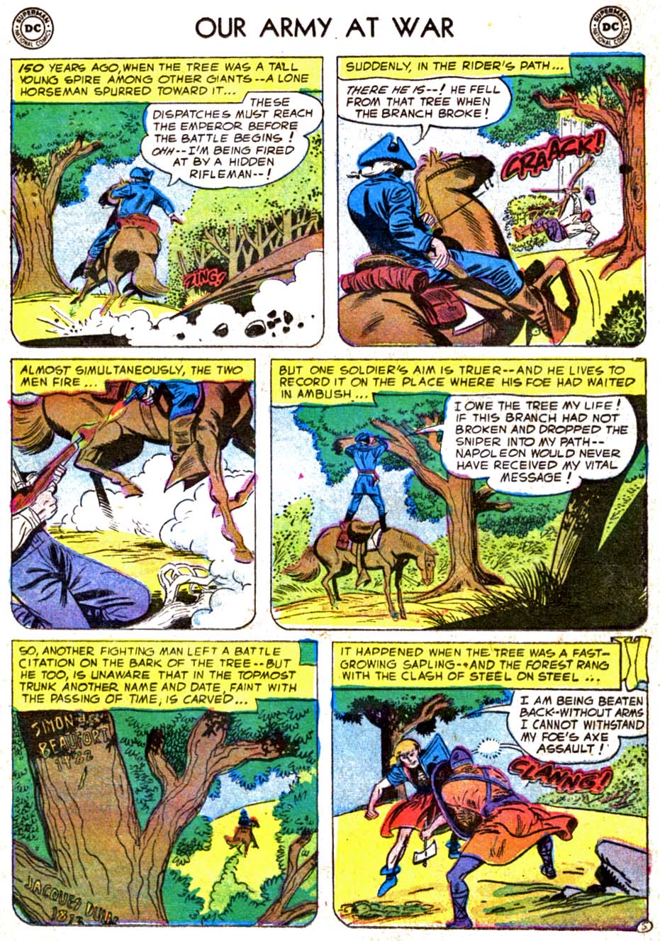 Read online Our Army at War (1952) comic -  Issue #54 - 23