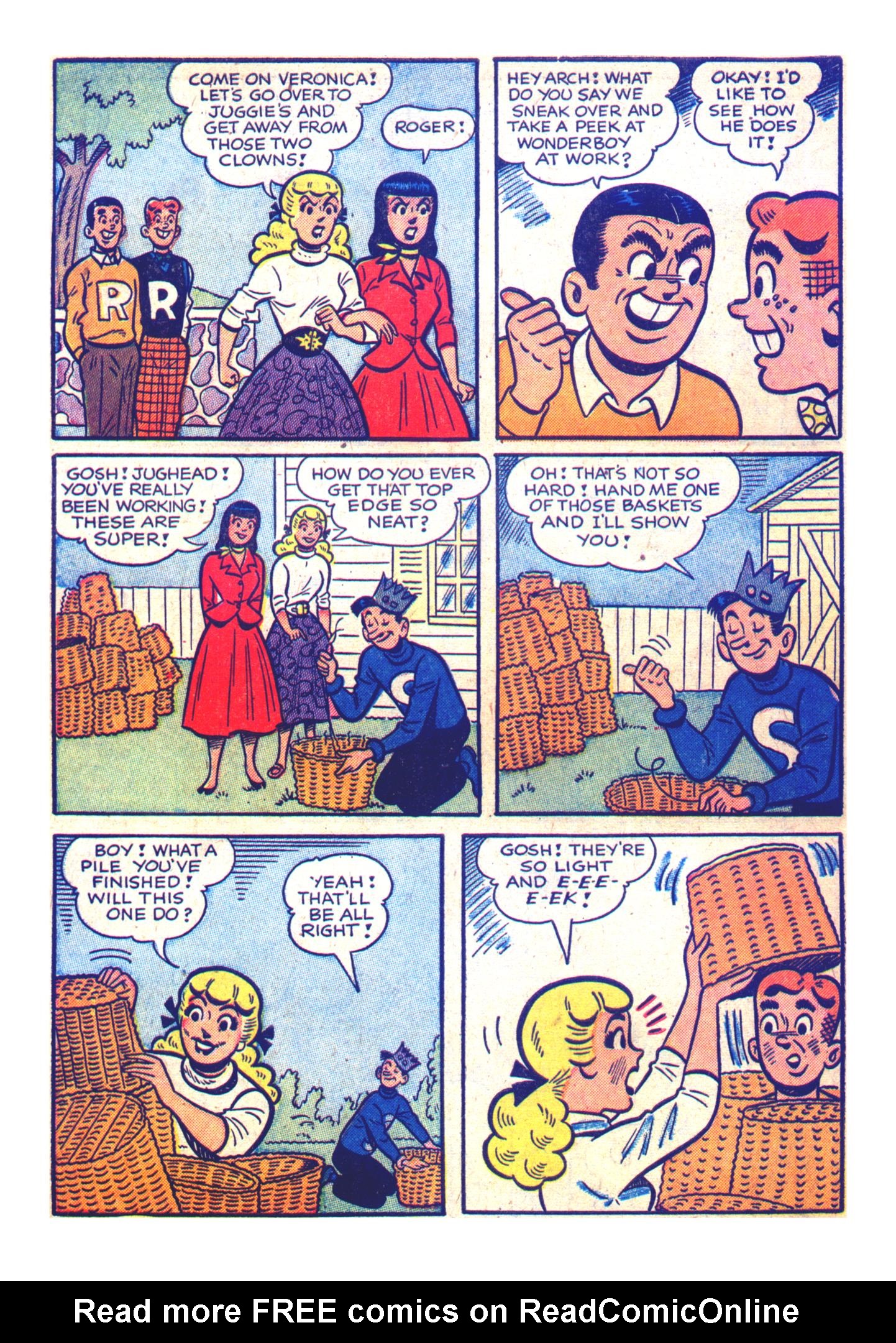 Read online Archie's Pal Jughead Annual comic -  Issue #1 - 40