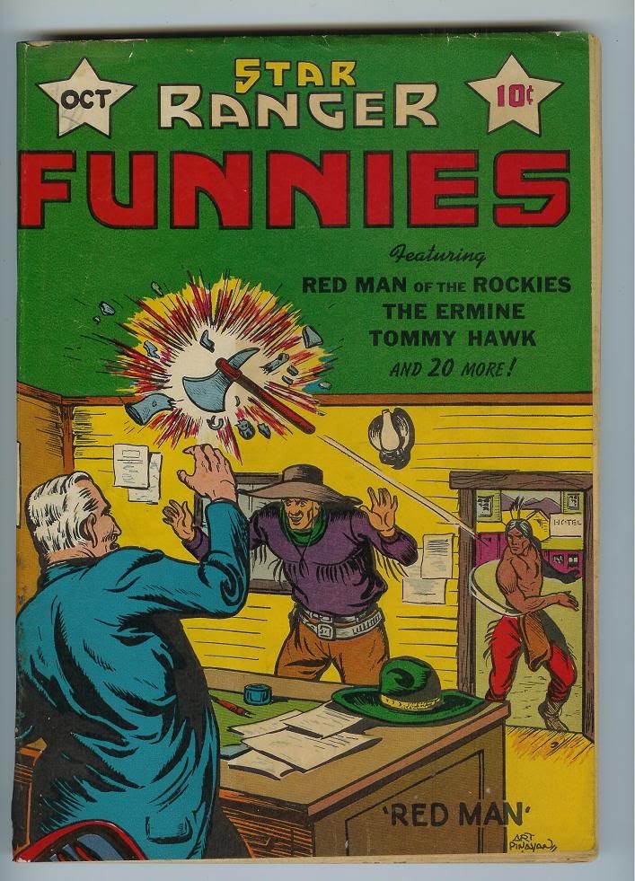 Read online Star Ranger Funnies comic -  Issue #205 - 1