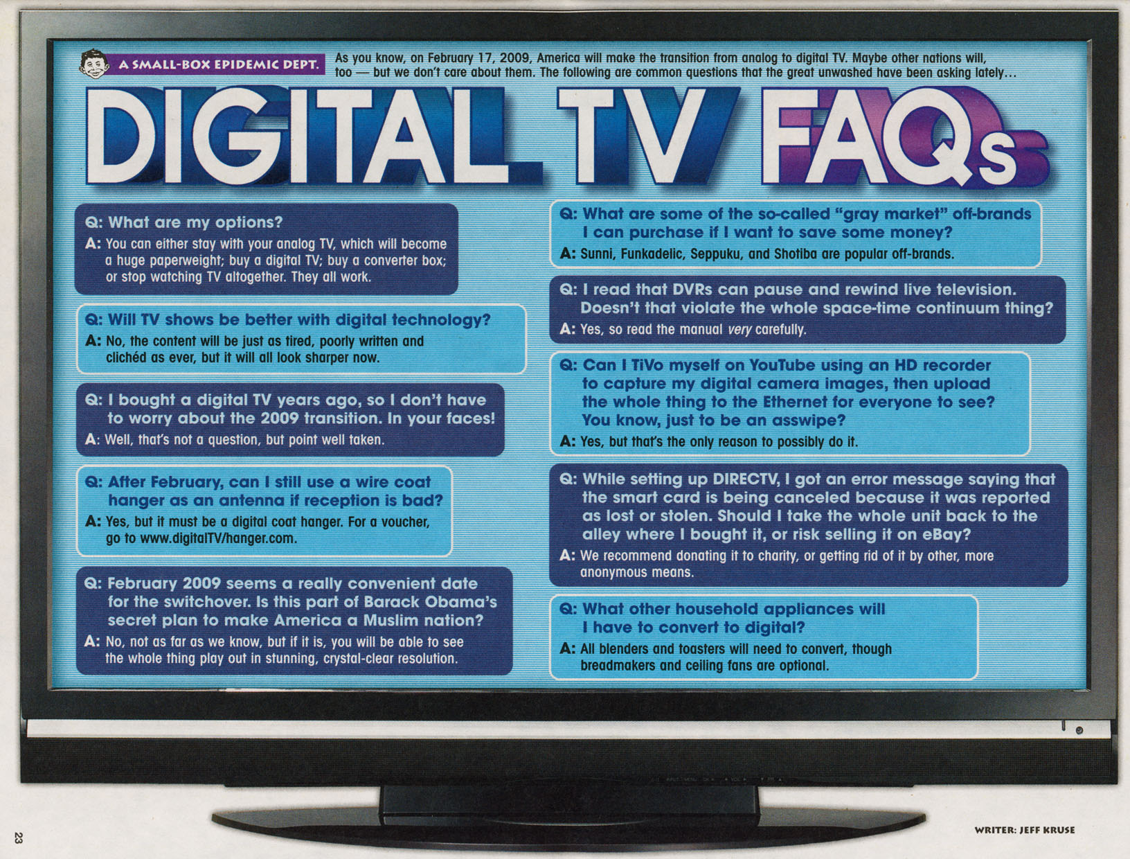 Read online MAD comic -  Issue #499 - 21