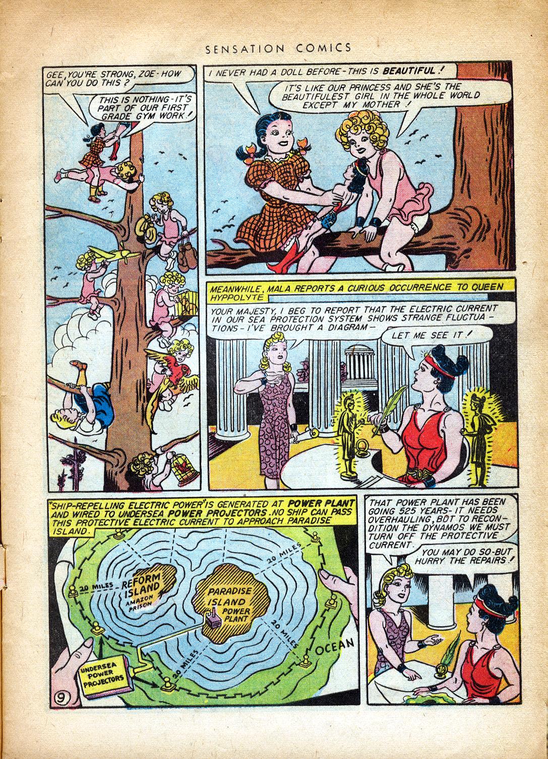 Read online Sensation (Mystery) Comics comic -  Issue #37 - 11
