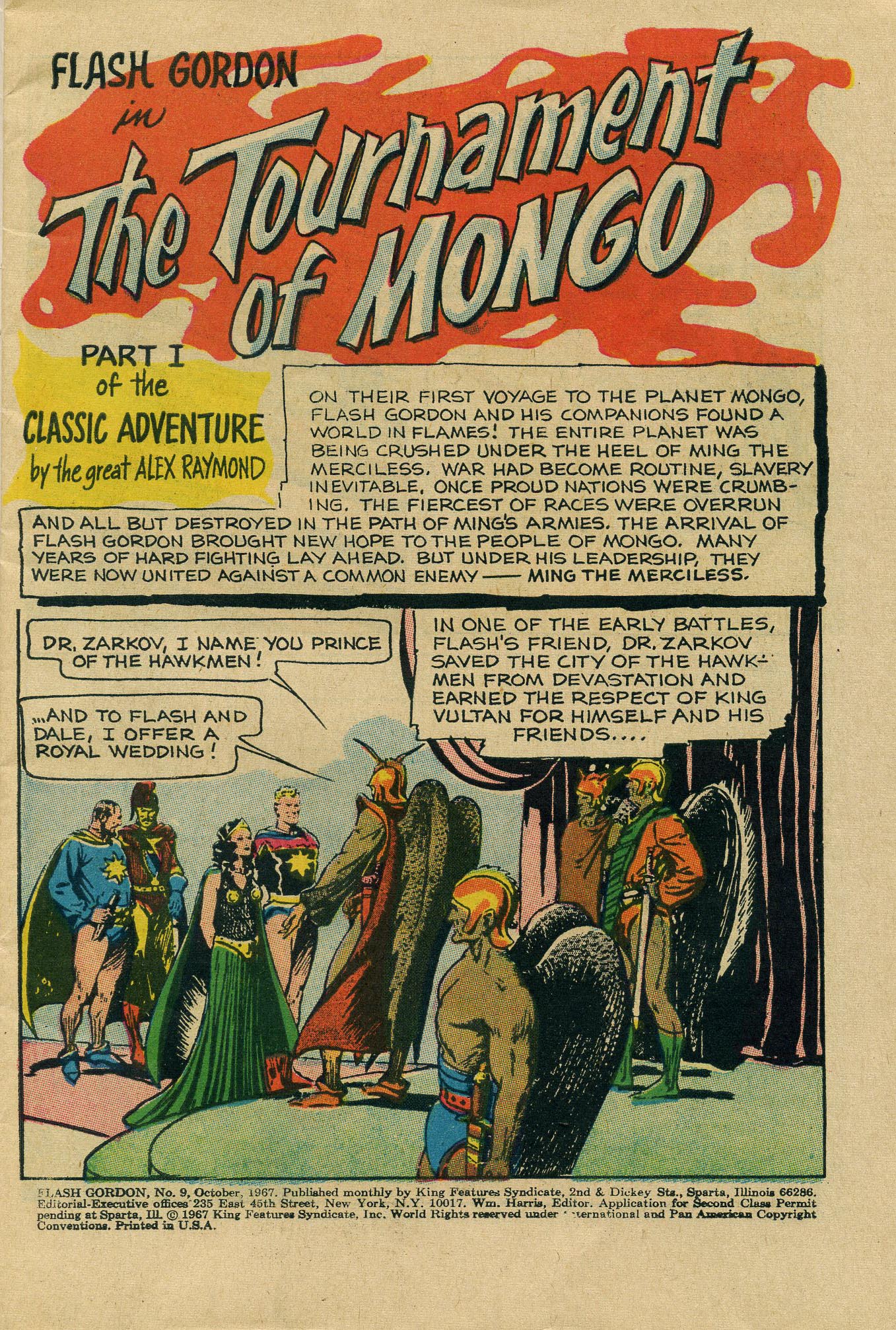 Read online Flash Gordon (1966) comic -  Issue #9 - 3