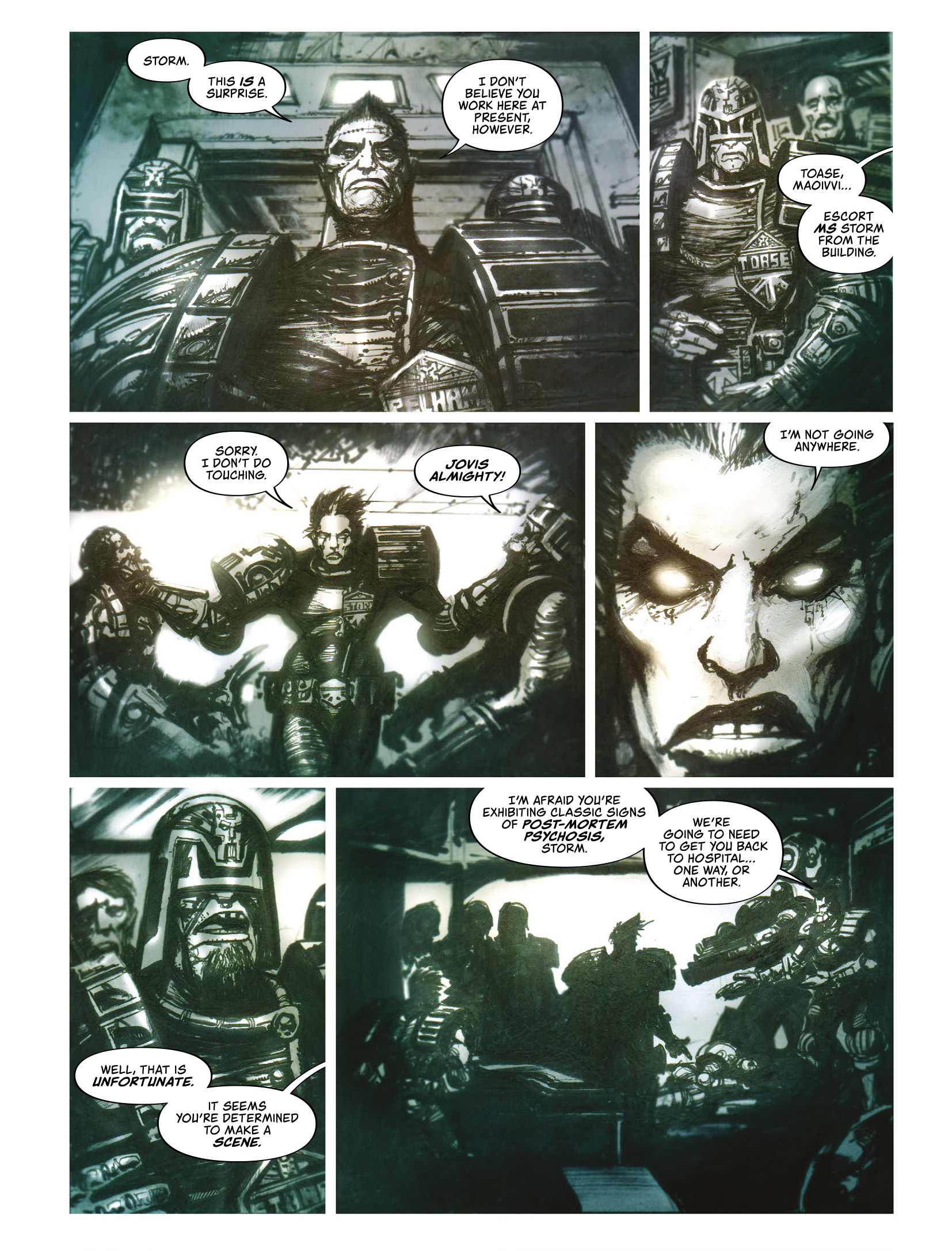 Read online Judge Dredd Megazine (Vol. 5) comic -  Issue #454 - 19