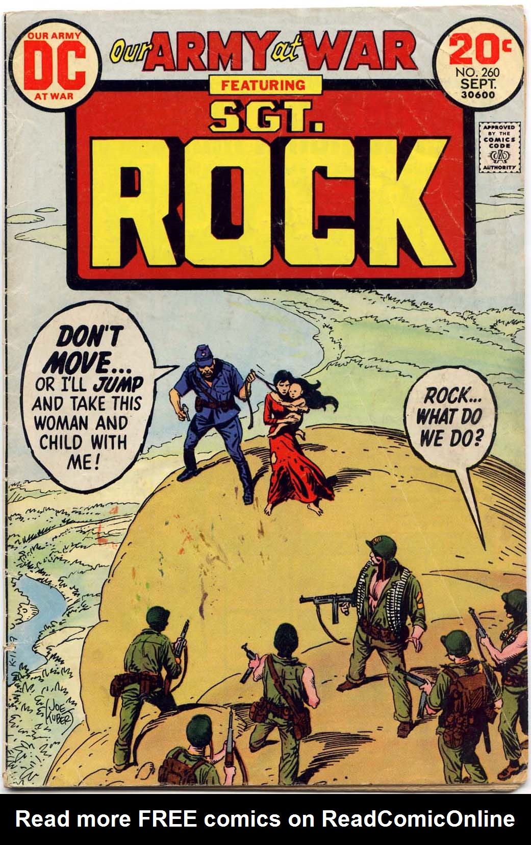 Read online Our Army at War (1952) comic -  Issue #260 - 1
