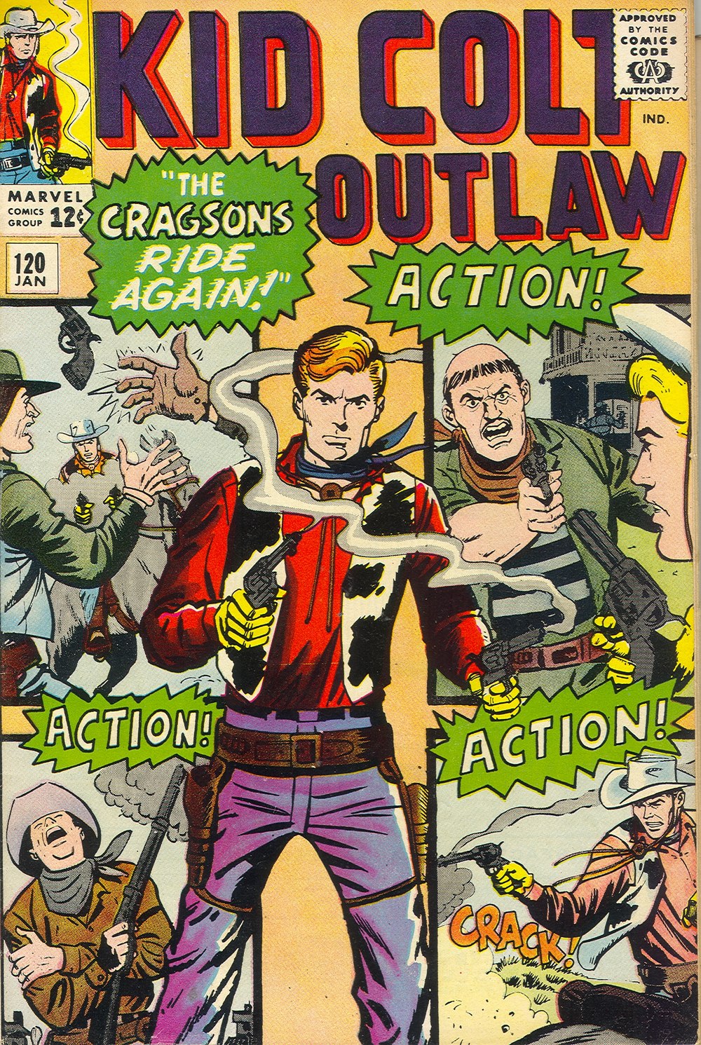 Read online Kid Colt Outlaw comic -  Issue #120 - 1