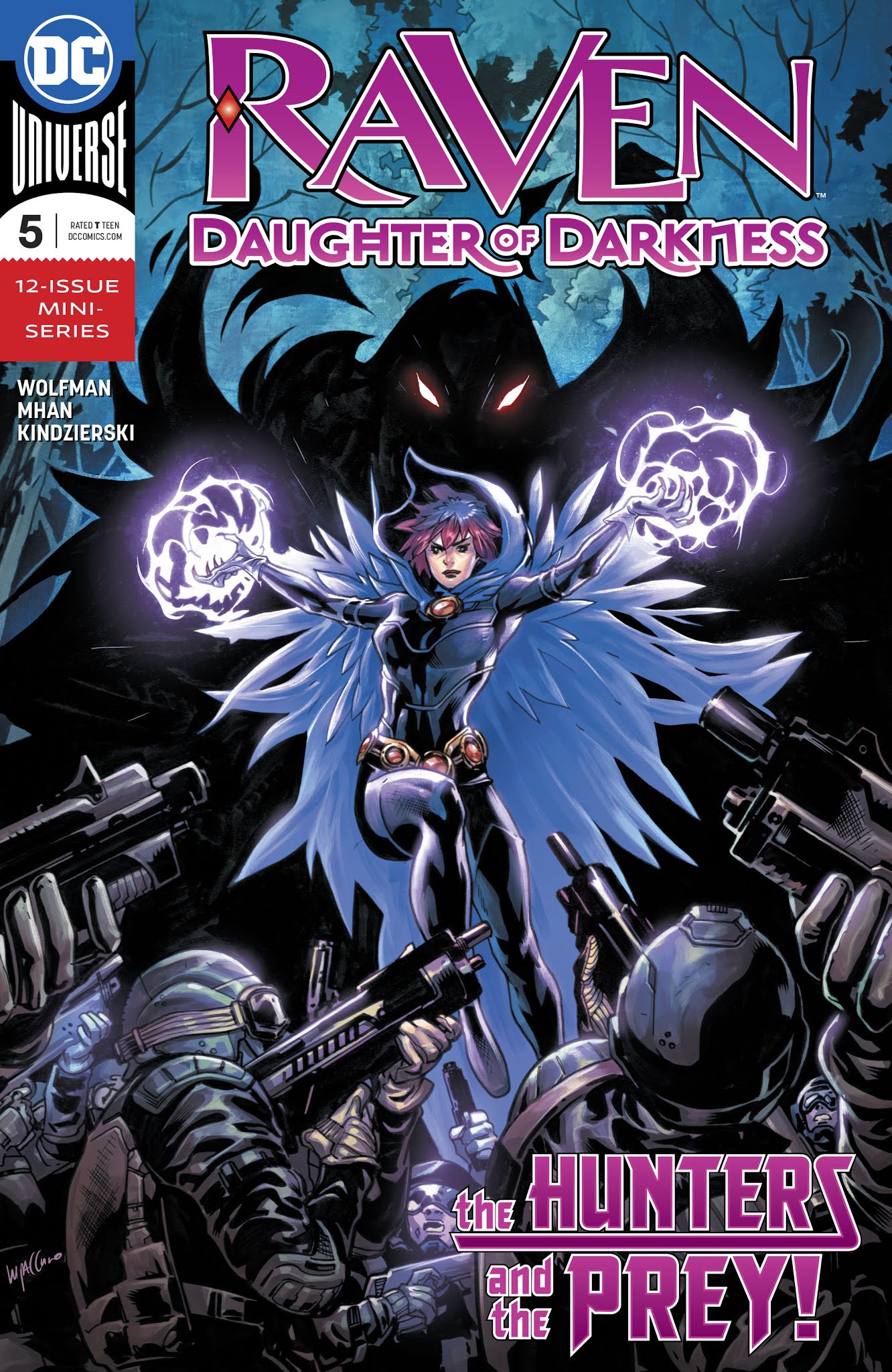 Read online Raven: Daughter of Darkness comic -  Issue #5 - 1