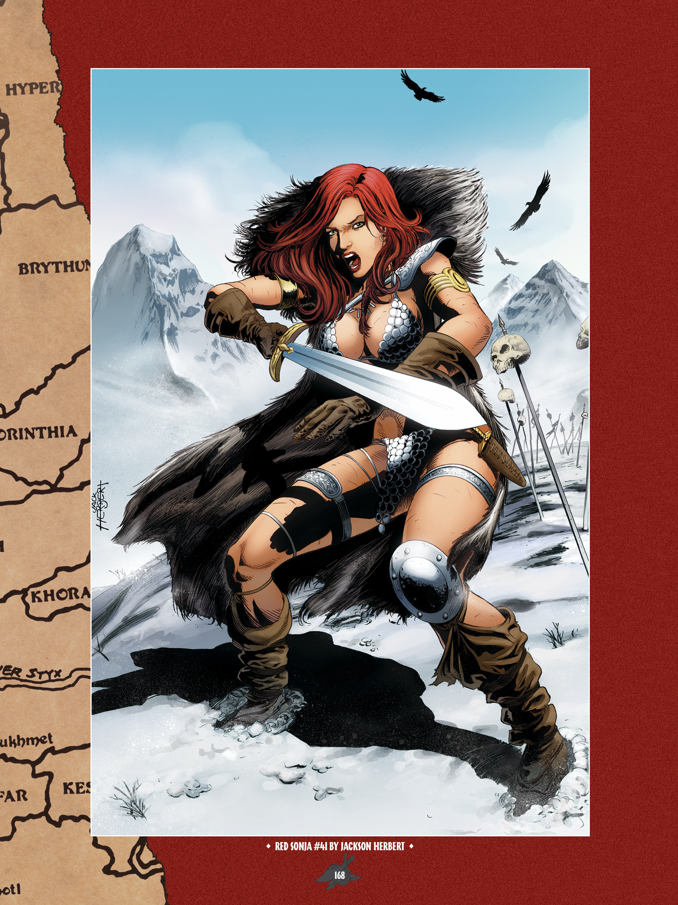 Read online The Art of Red Sonja comic -  Issue # TPB 1 (Part 2) - 61
