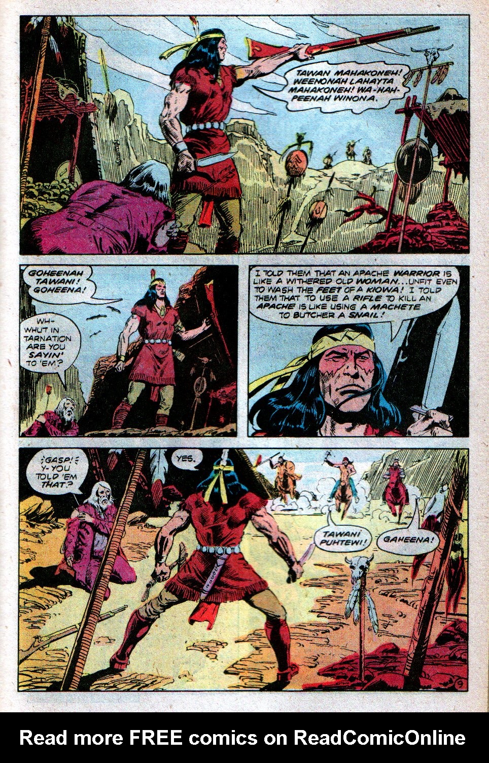 Read online Weird Western Tales (1972) comic -  Issue #59 - 11