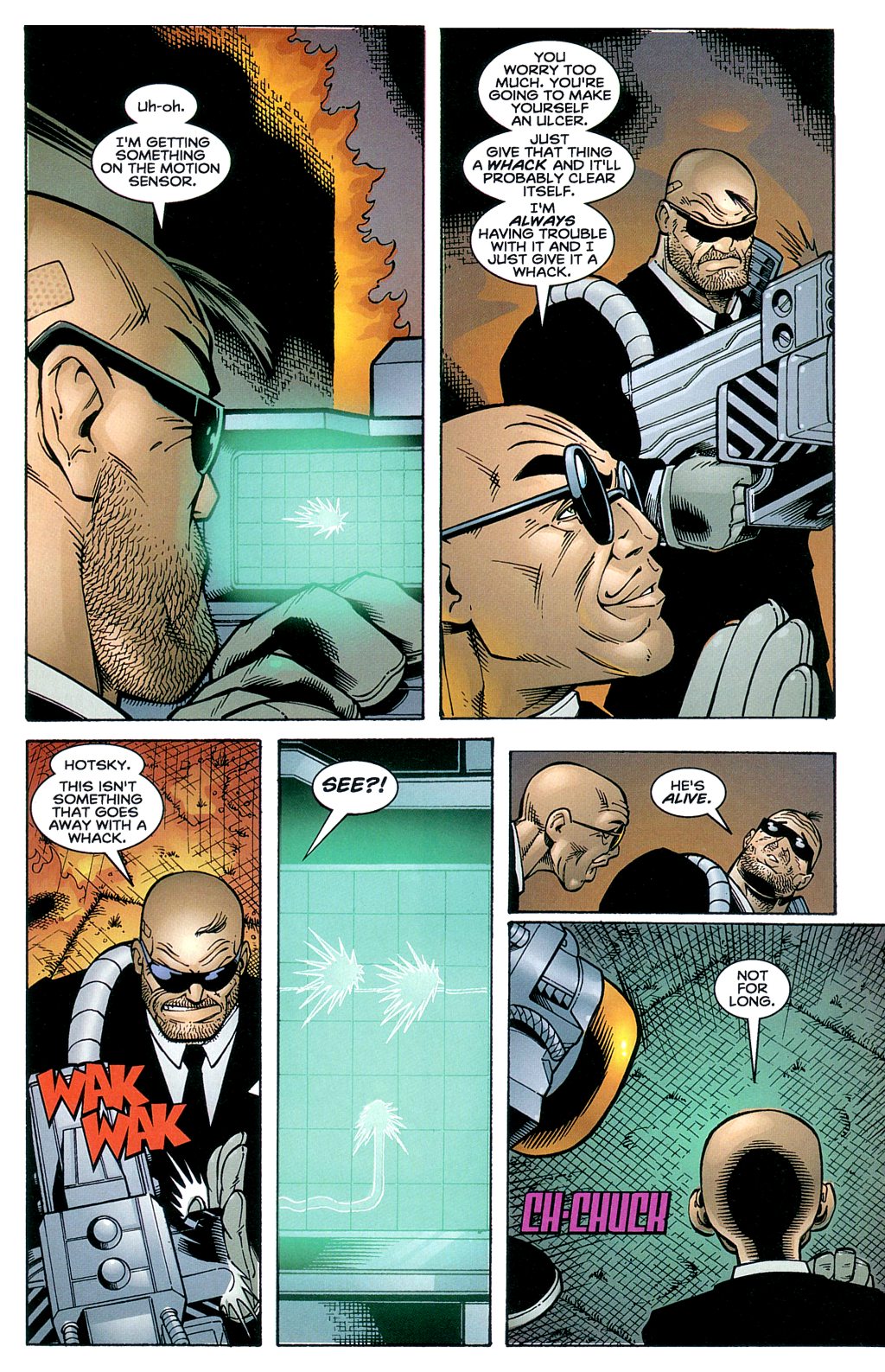 Read online Fighting American: Rules of the Game comic -  Issue #1 - 16