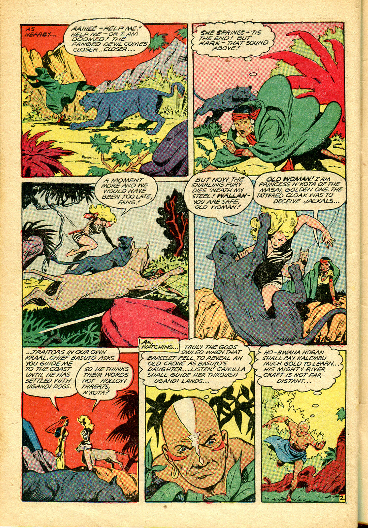 Read online Jungle Comics comic -  Issue #115 - 44