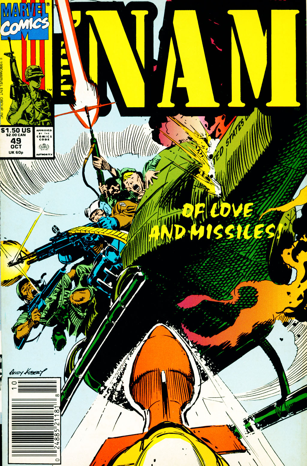 Read online The 'Nam comic -  Issue #49 - 1