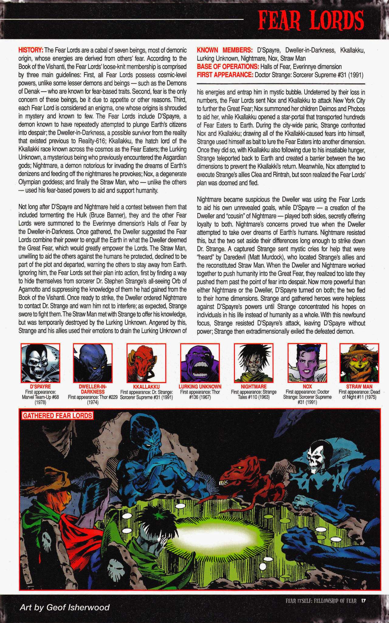 Read online Fear Itself: Fellowship Of Fear comic -  Issue # Full - 19