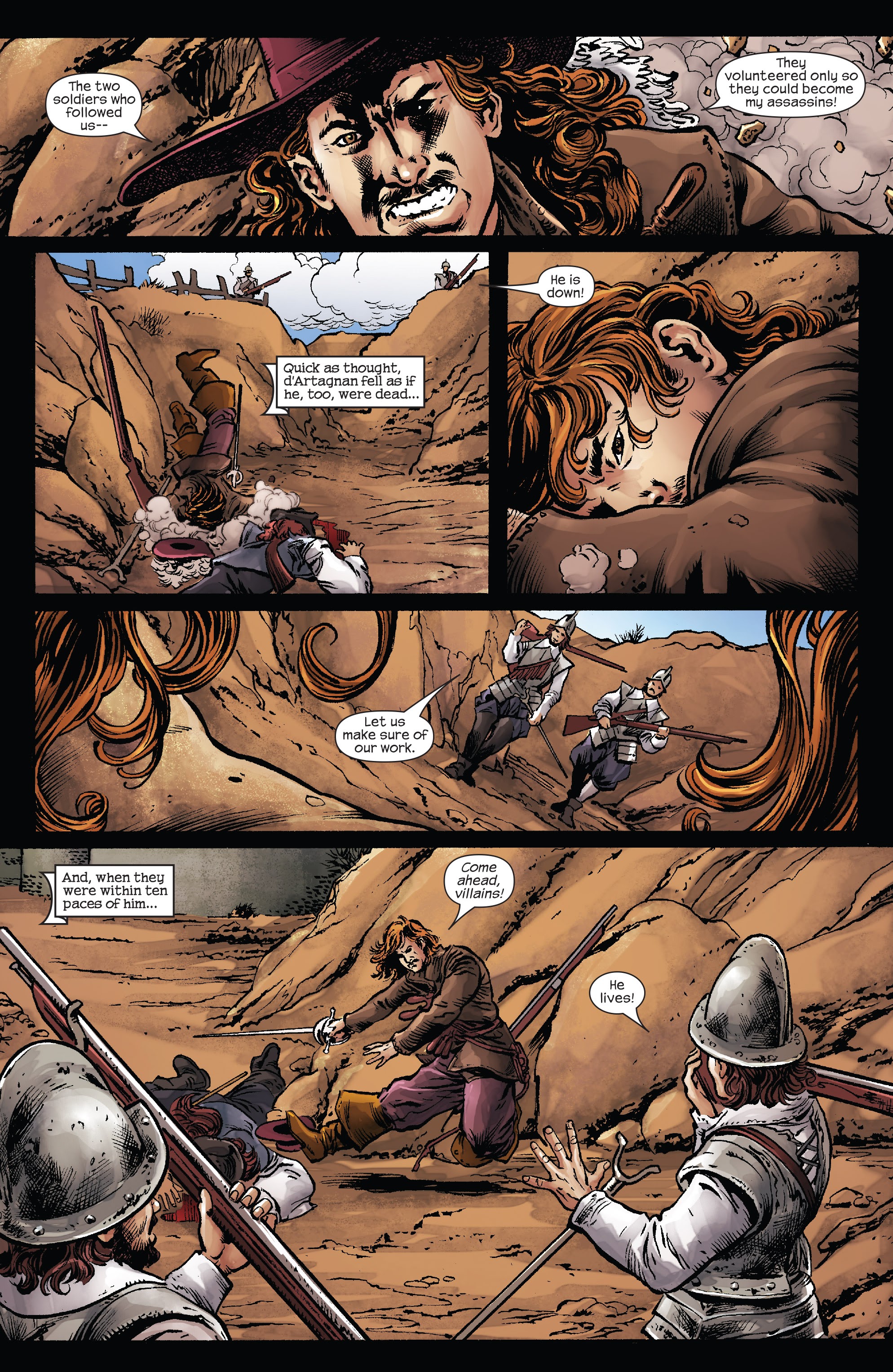 Read online Marvel Illustrated: The Three Musketeers comic -  Issue #4 - 19