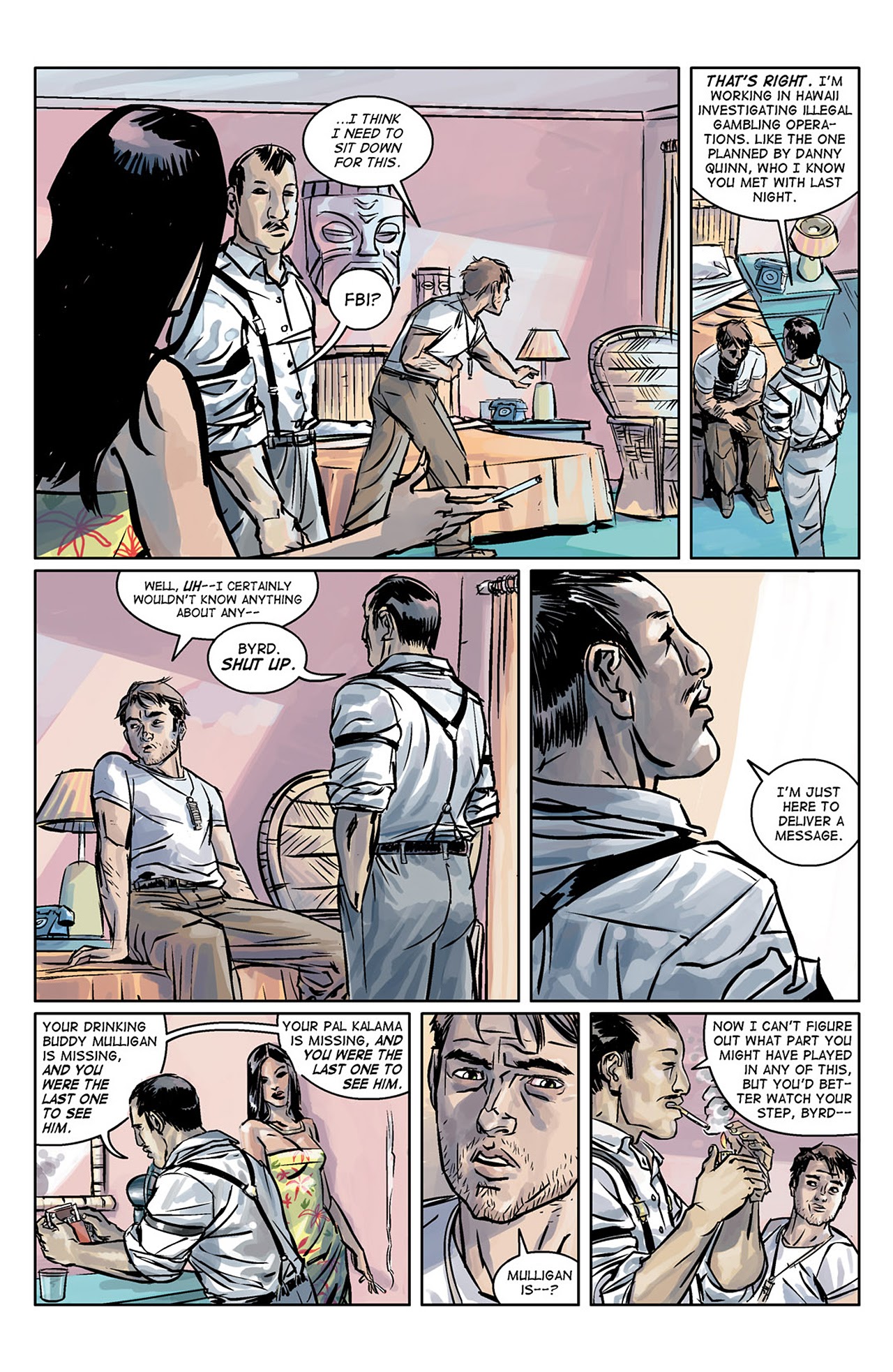 Read online Hawaiian Dick: The Last Resort comic -  Issue #3 - 5