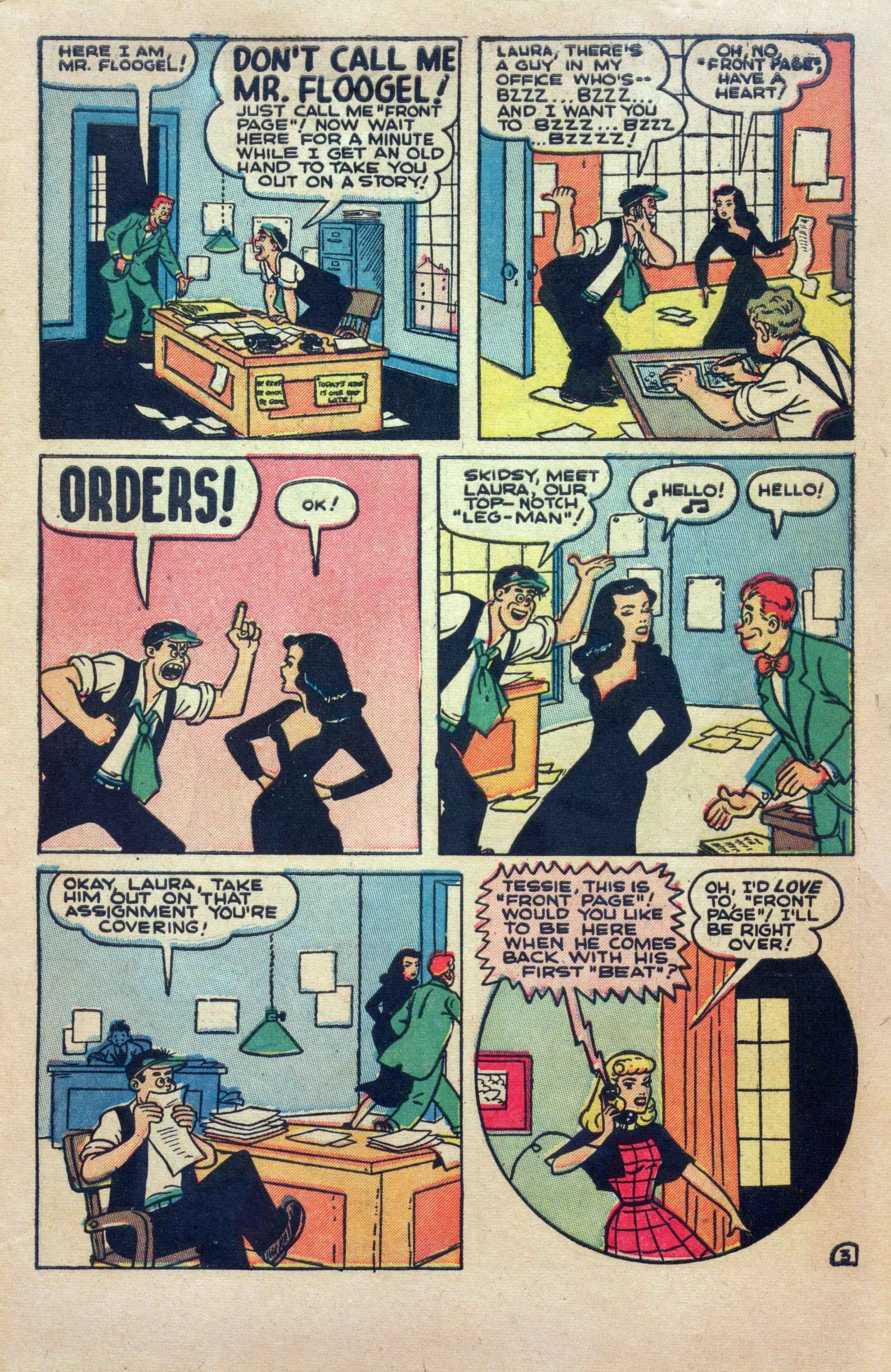 Read online Tessie the Typist comic -  Issue #23 - 5