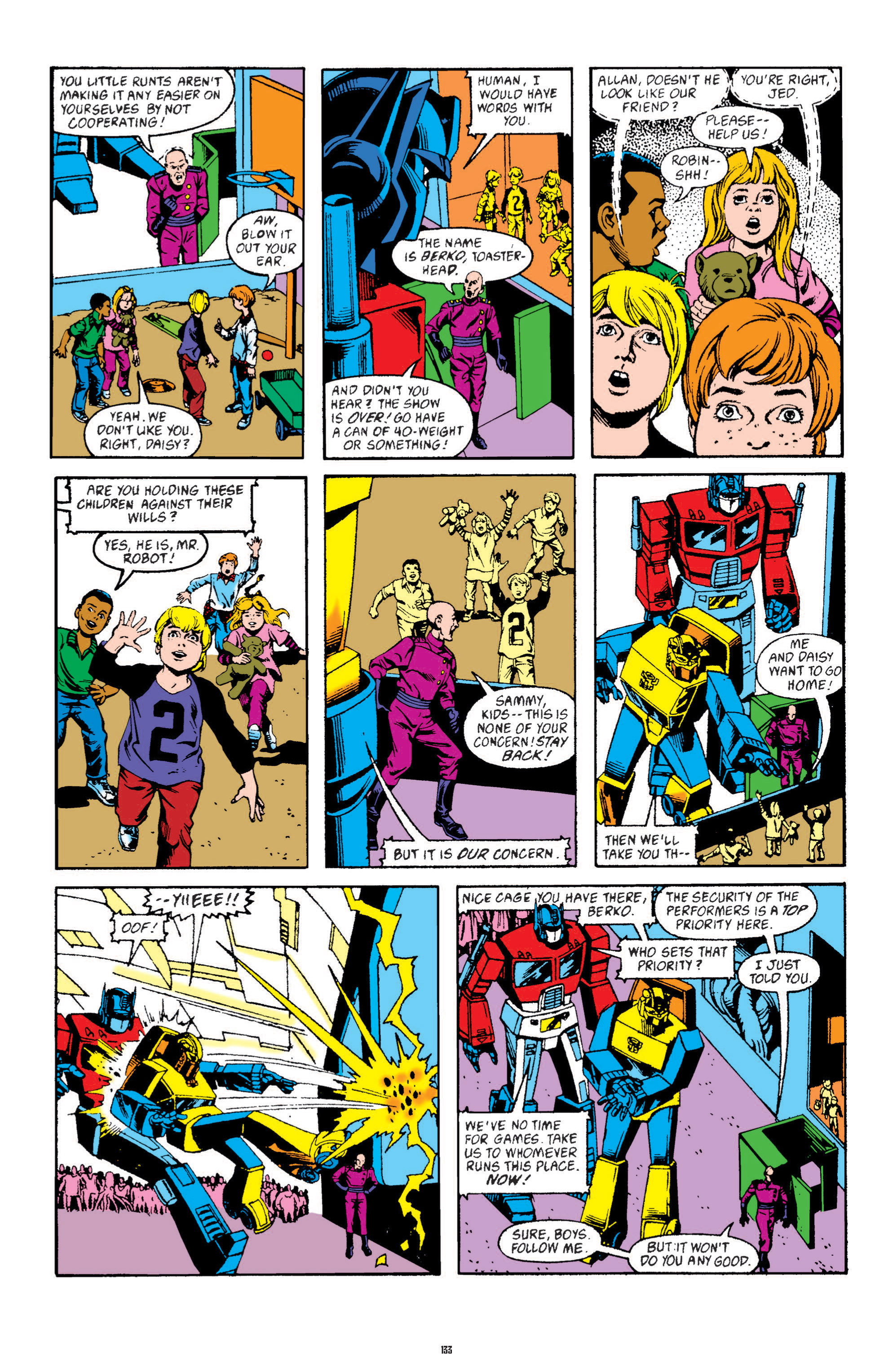 Read online The Transformers Classics comic -  Issue # TPB 4 - 134