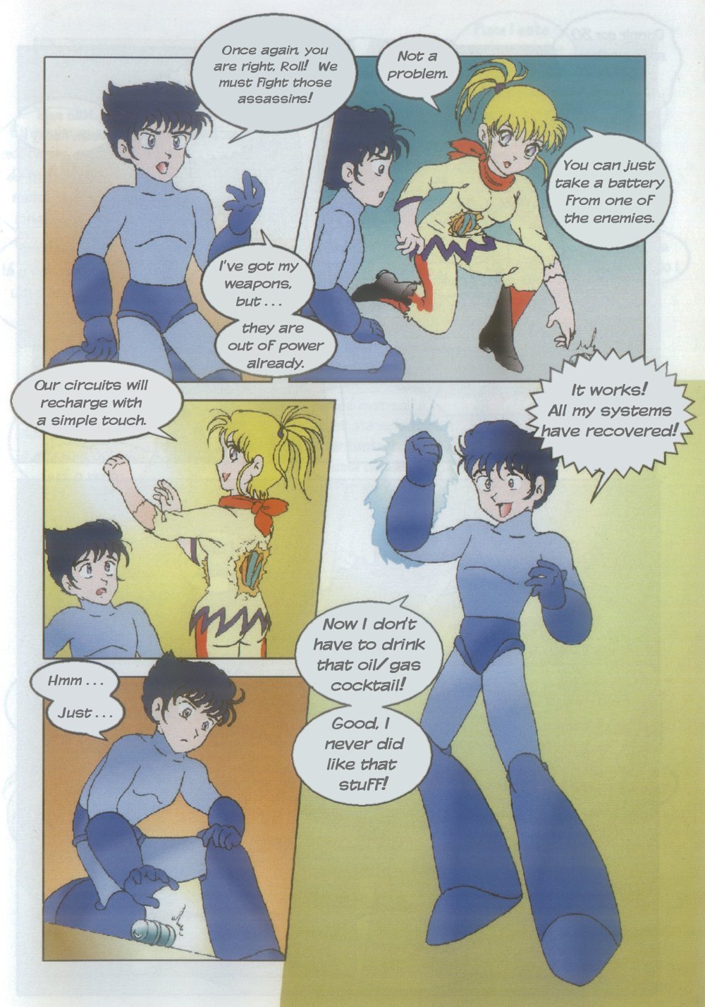 Read online Novas Aventuras de Megaman comic -  Issue #1 - 19