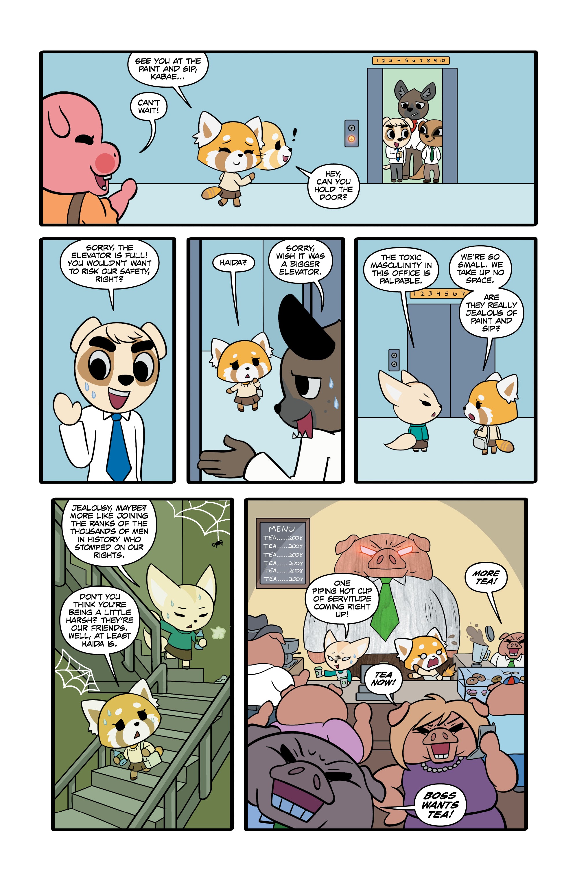 Read online Aggretsuko: Meet Her World comic -  Issue #2 - 7