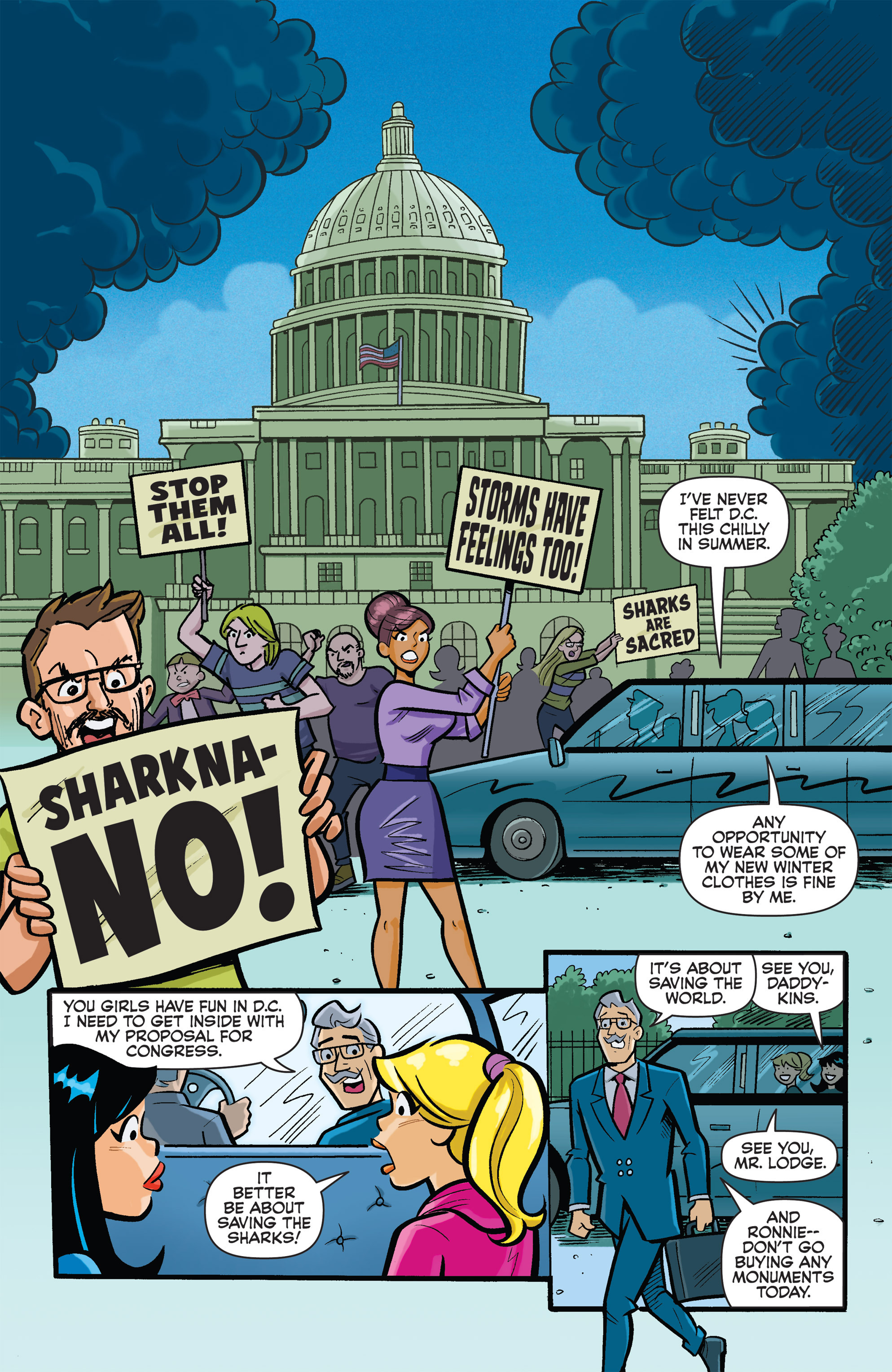 Read online Archie vs. Sharknado comic -  Issue #Archie vs. Sharknado Full - 2