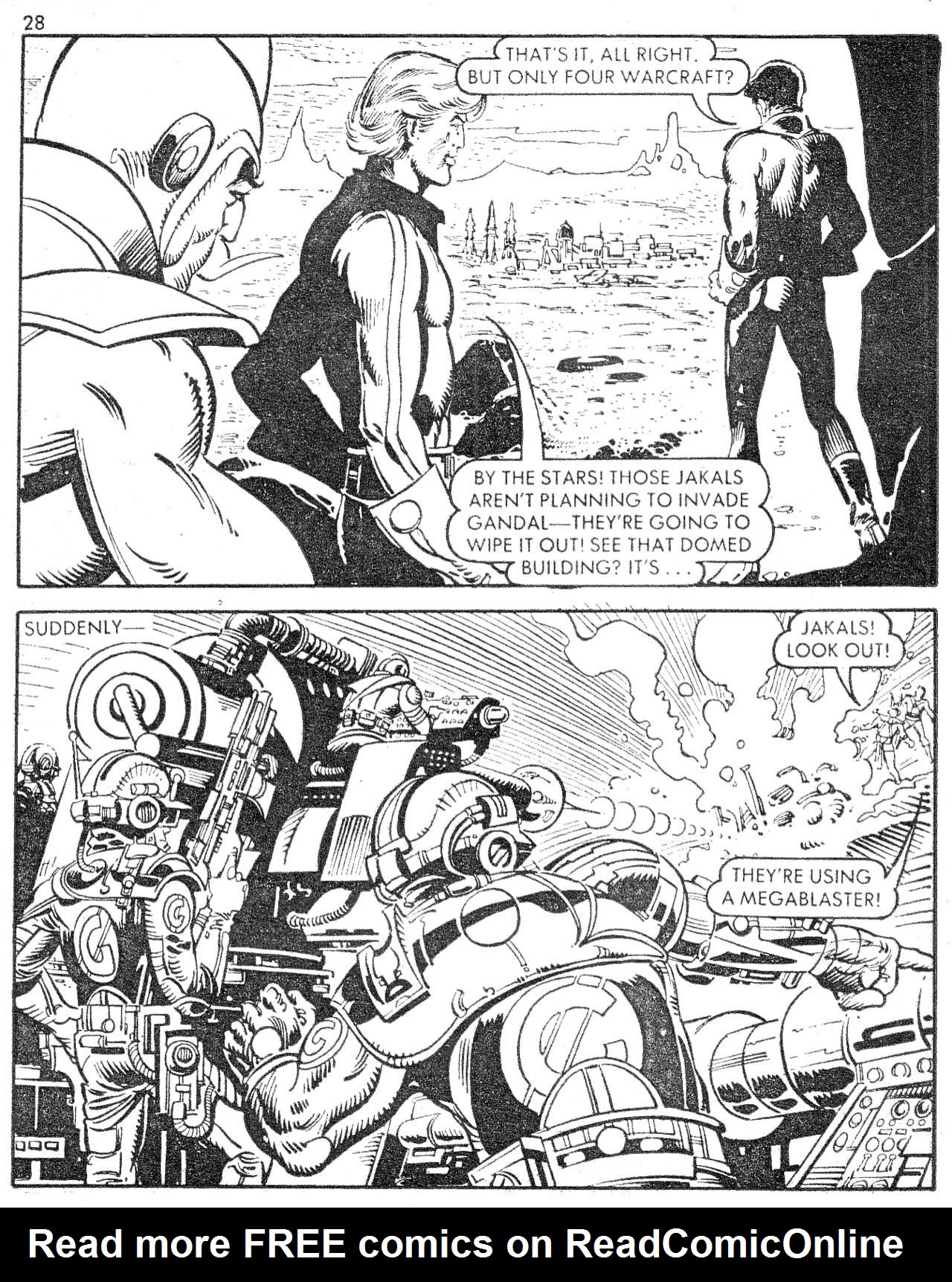 Read online Starblazer comic -  Issue #106 - 28