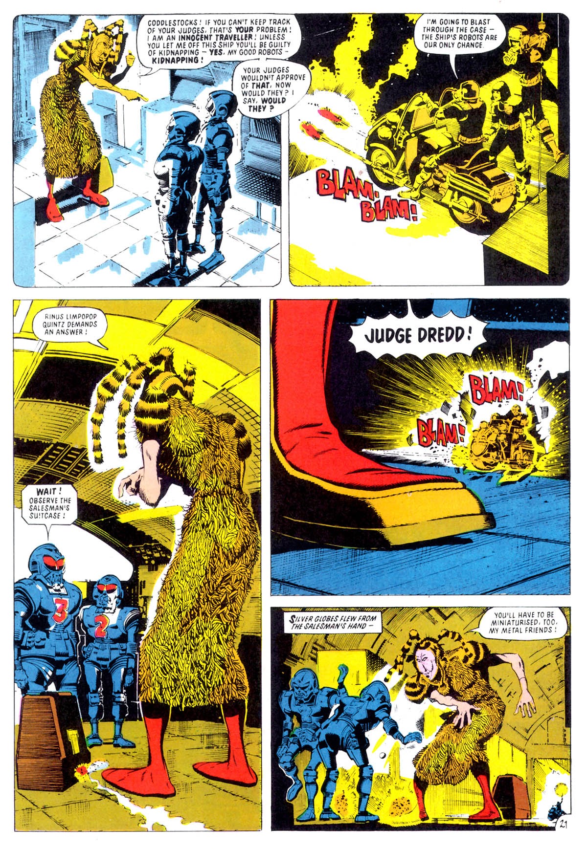 Read online Judge Dredd: The Judge Child Quest comic -  Issue #4 - 28