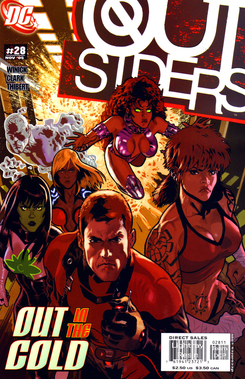 Read online Outsiders (2003) comic -  Issue #28 - 1