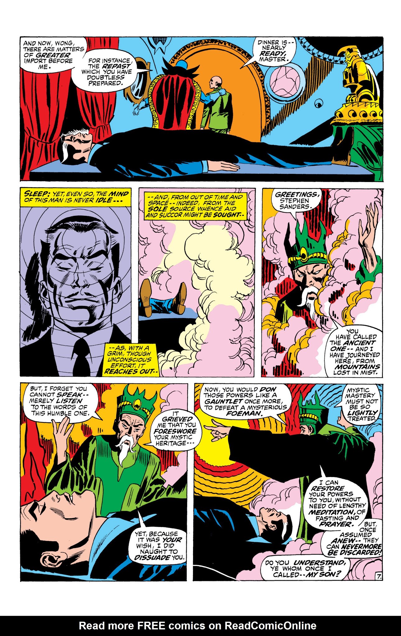 Read online Marvel Masterworks: Doctor Strange comic -  Issue # TPB 4 (Part 2) - 37