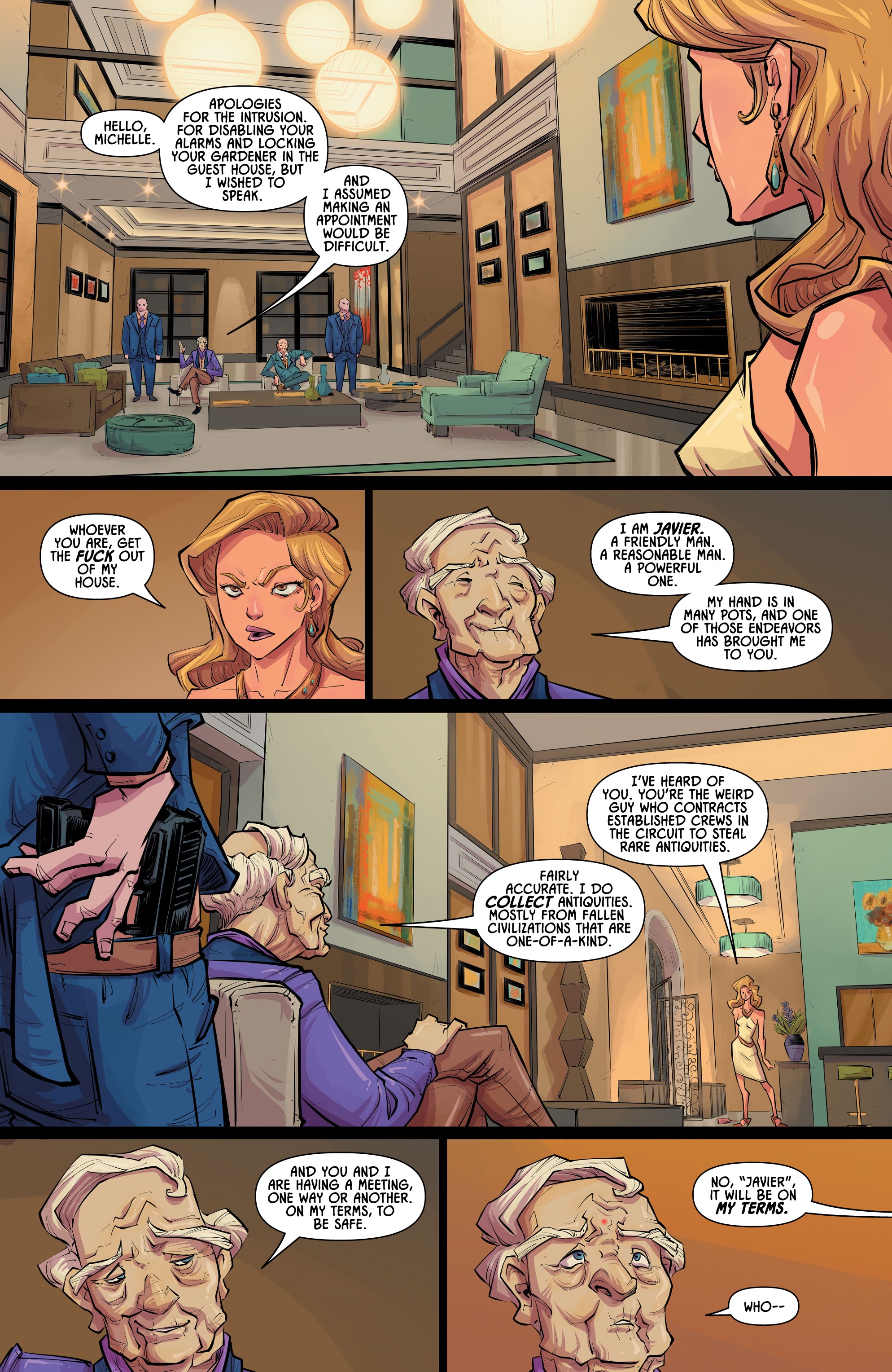 Read online Kaiju Score: Steal From the Gods comic -  Issue #1 - 11