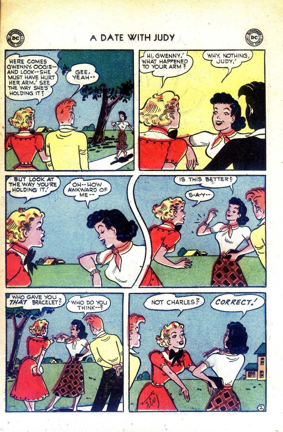 Read online A Date with Judy comic -  Issue #35 - 31