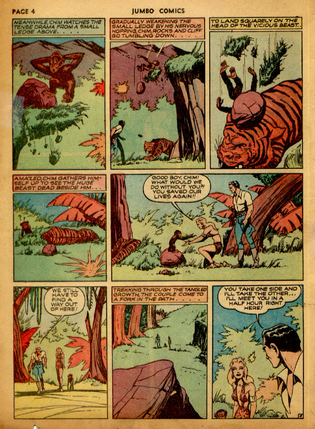 Read online Jumbo Comics comic -  Issue #27 - 5