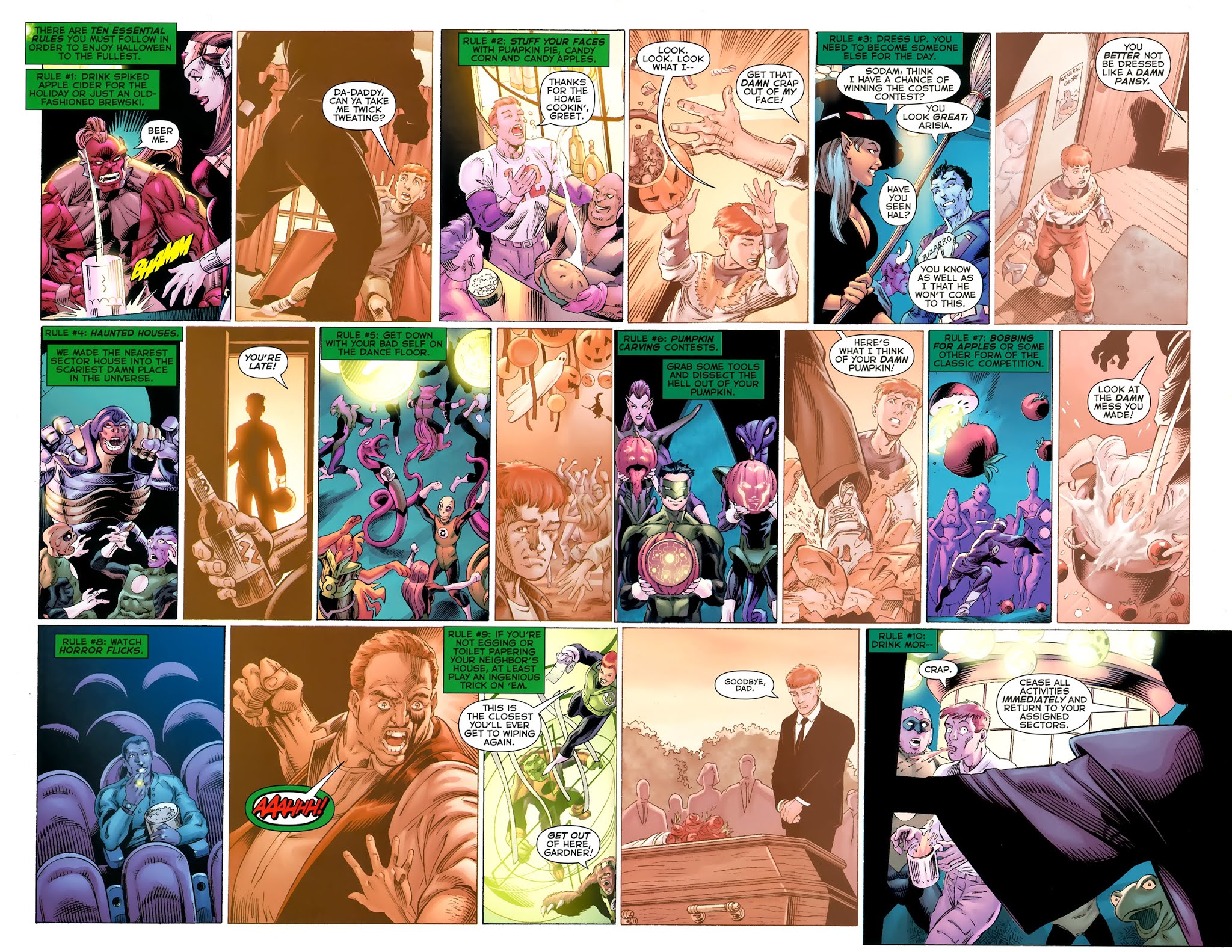 Read online DCU Halloween Special '09 comic -  Issue # Full - 11