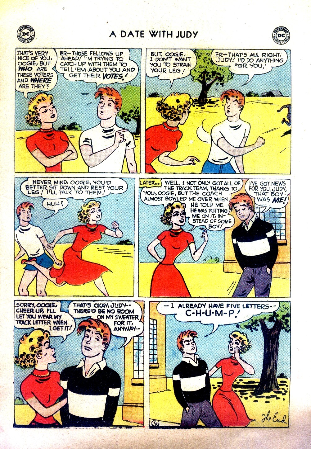 Read online A Date with Judy comic -  Issue #65 - 23