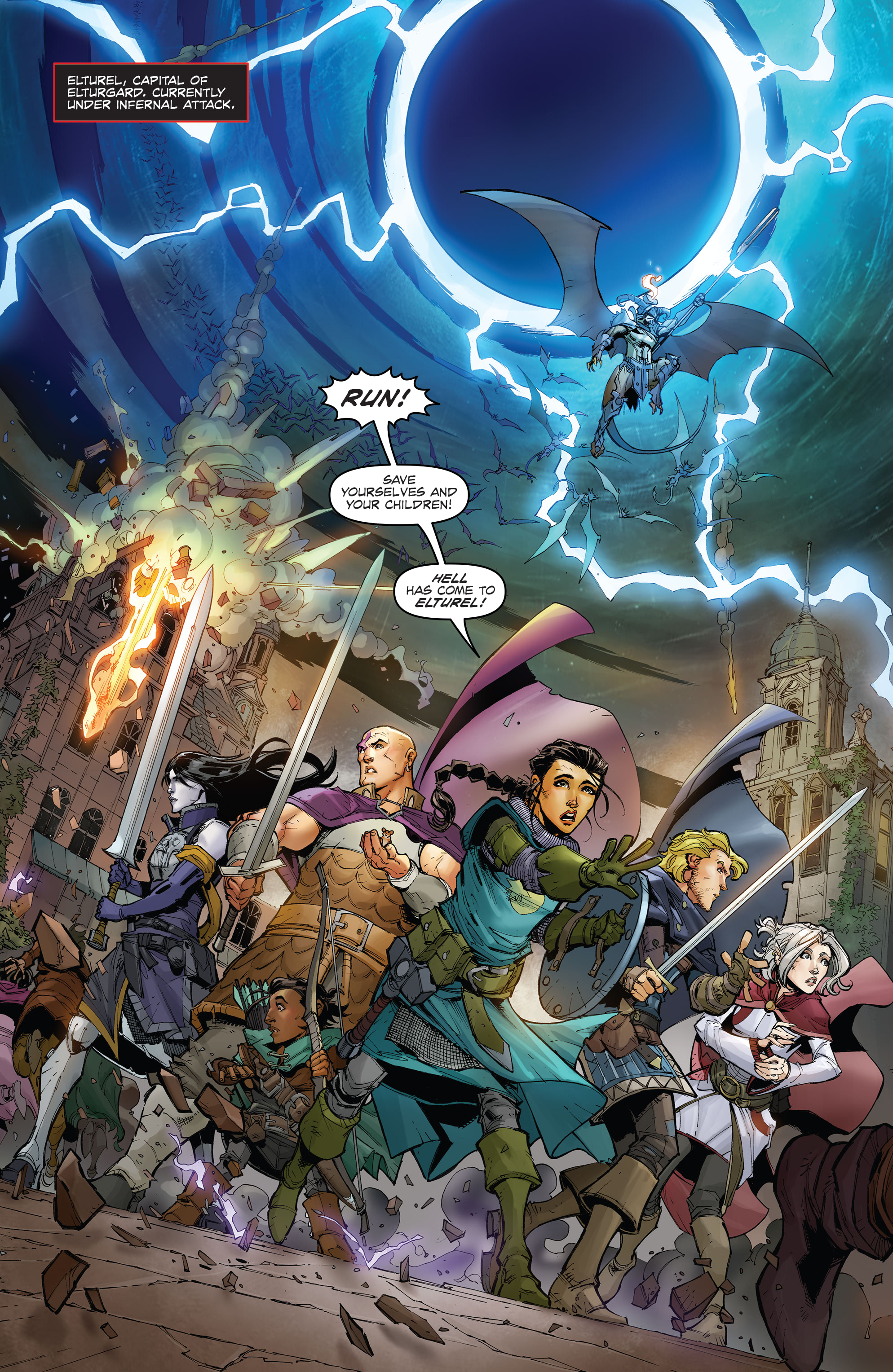 Read online Dungeons & Dragons: Infernal Tides comic -  Issue #3 - 3