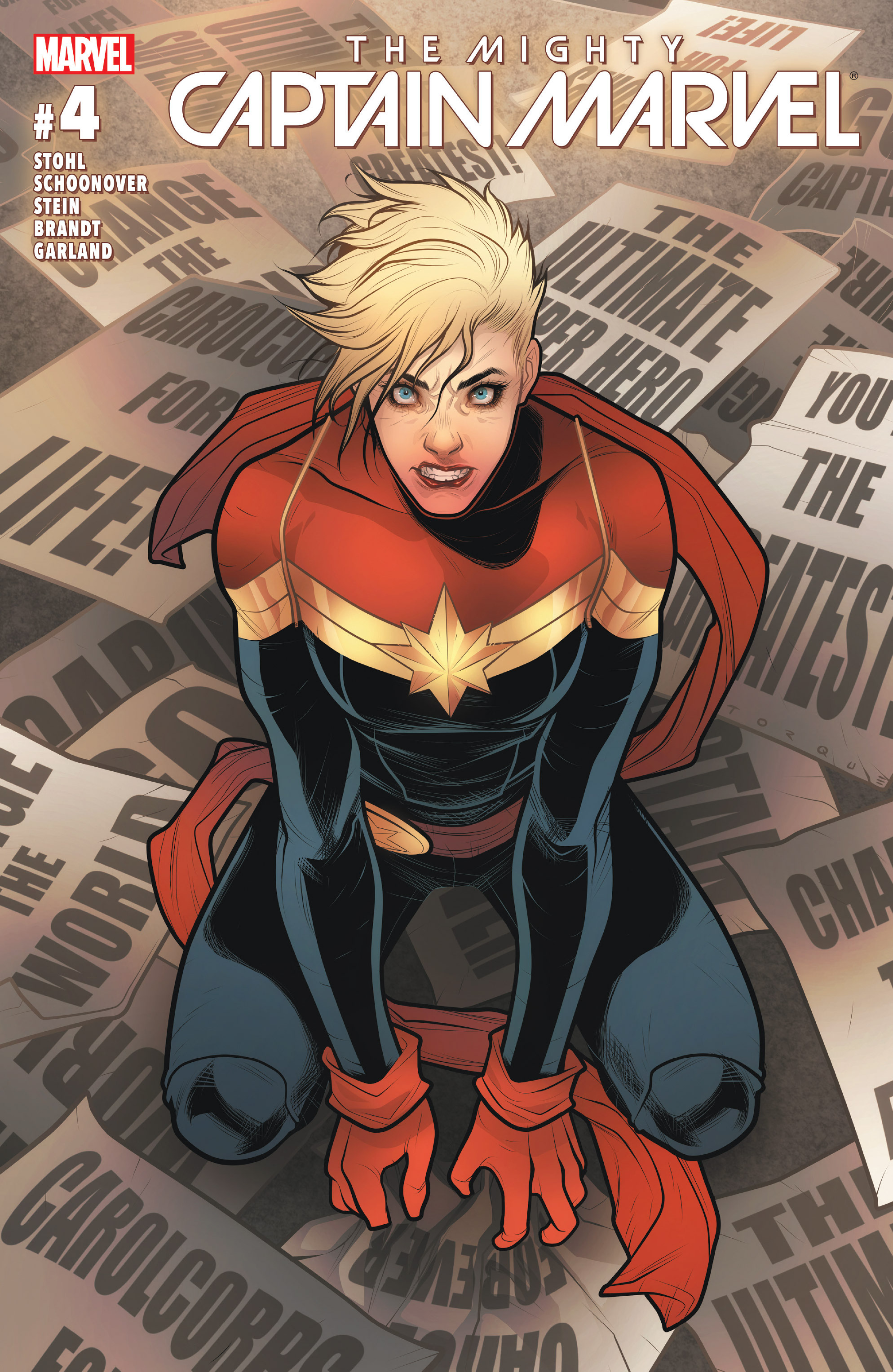 Read online The Mighty Captain Marvel comic -  Issue #4 - 1