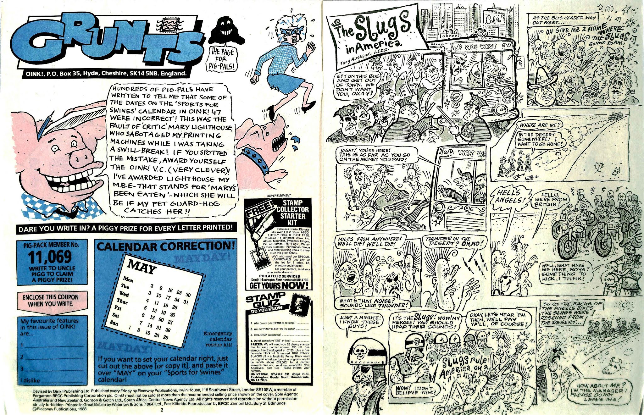 Read online Oink! comic -  Issue #58 - 2