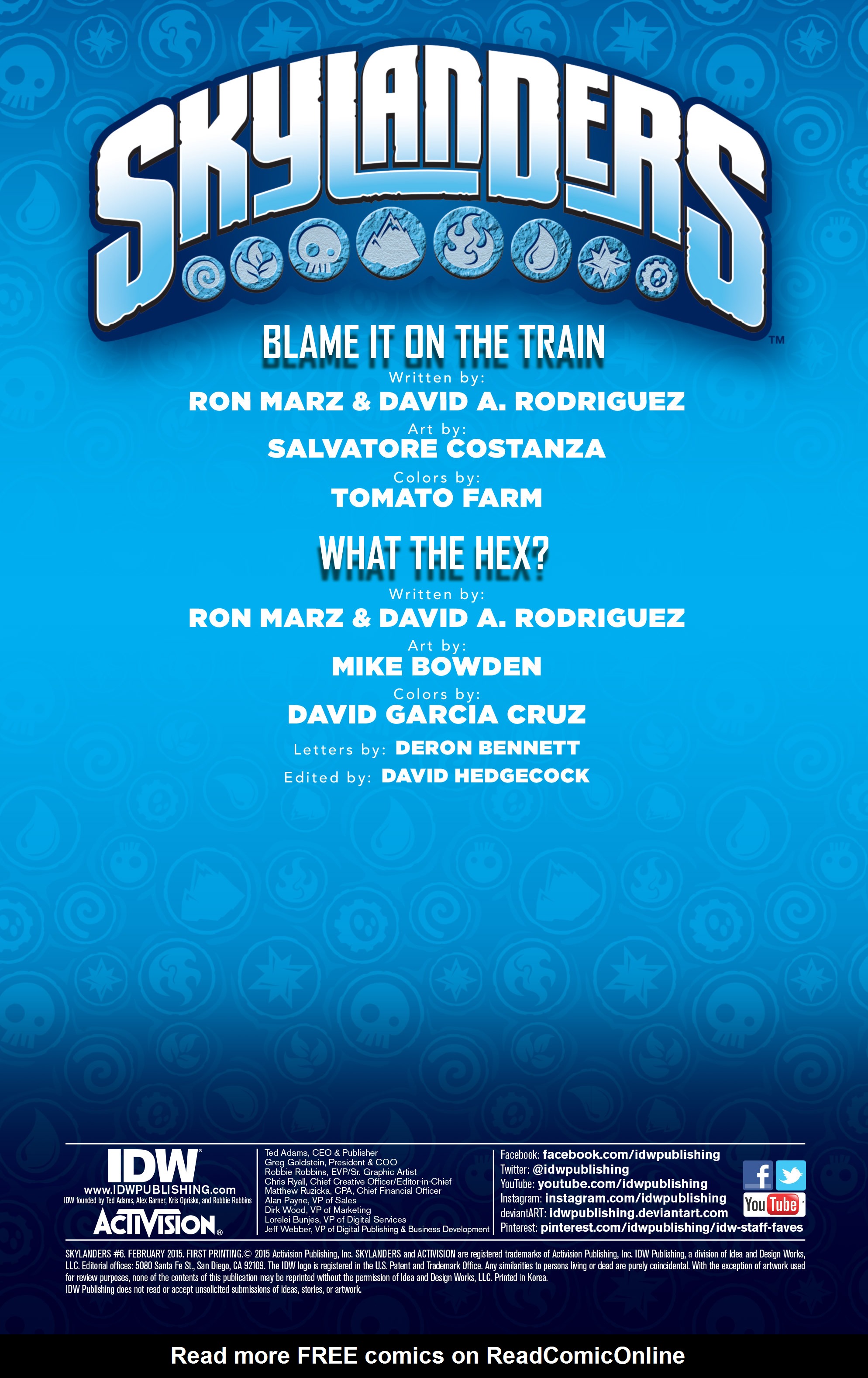 Read online Skylanders comic -  Issue #6 - 2