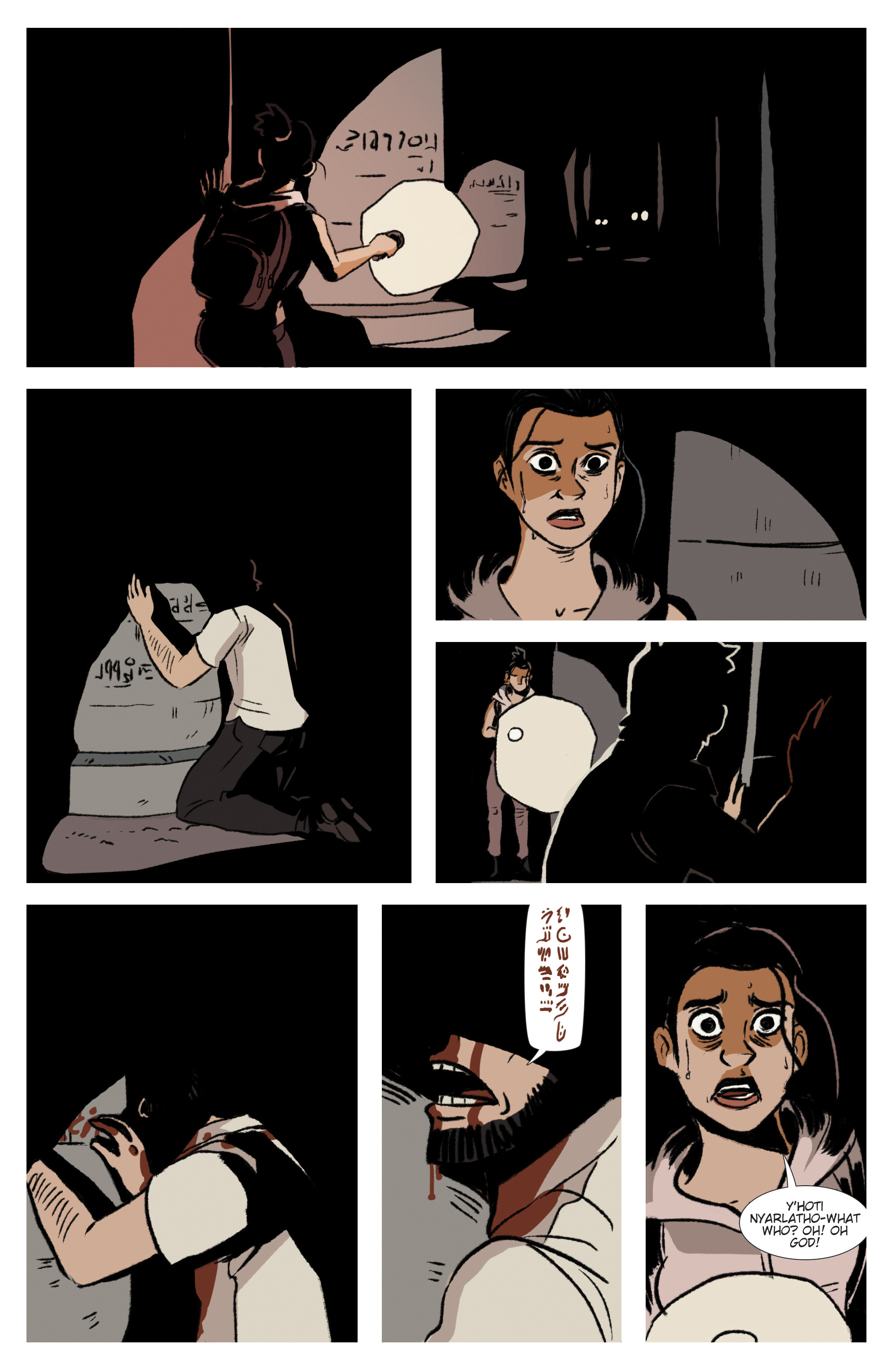 Read online Outer God comic -  Issue #3 - 19