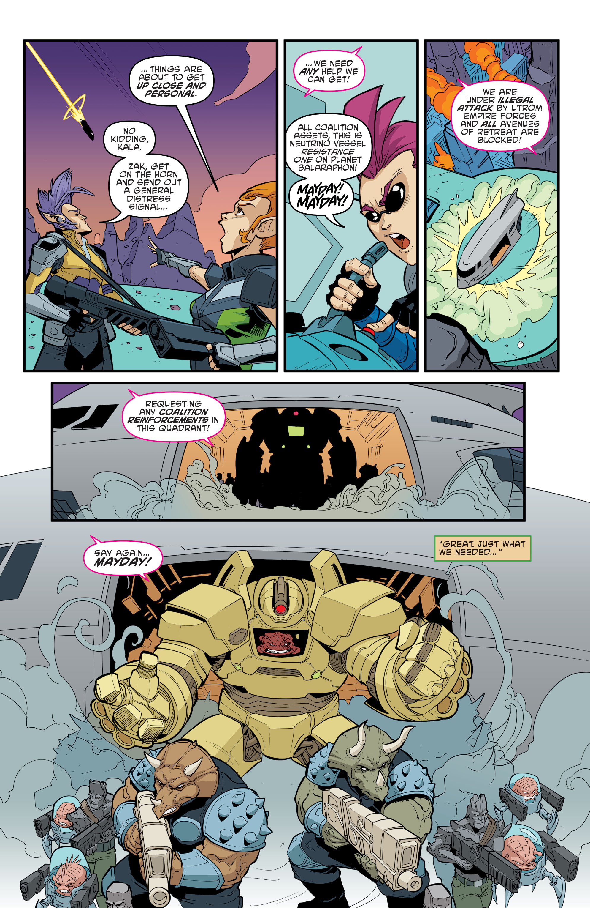 Read online Teenage Mutant Ninja Turtles: The Armageddon Game—Opening Moves comic -  Issue #1 - 19