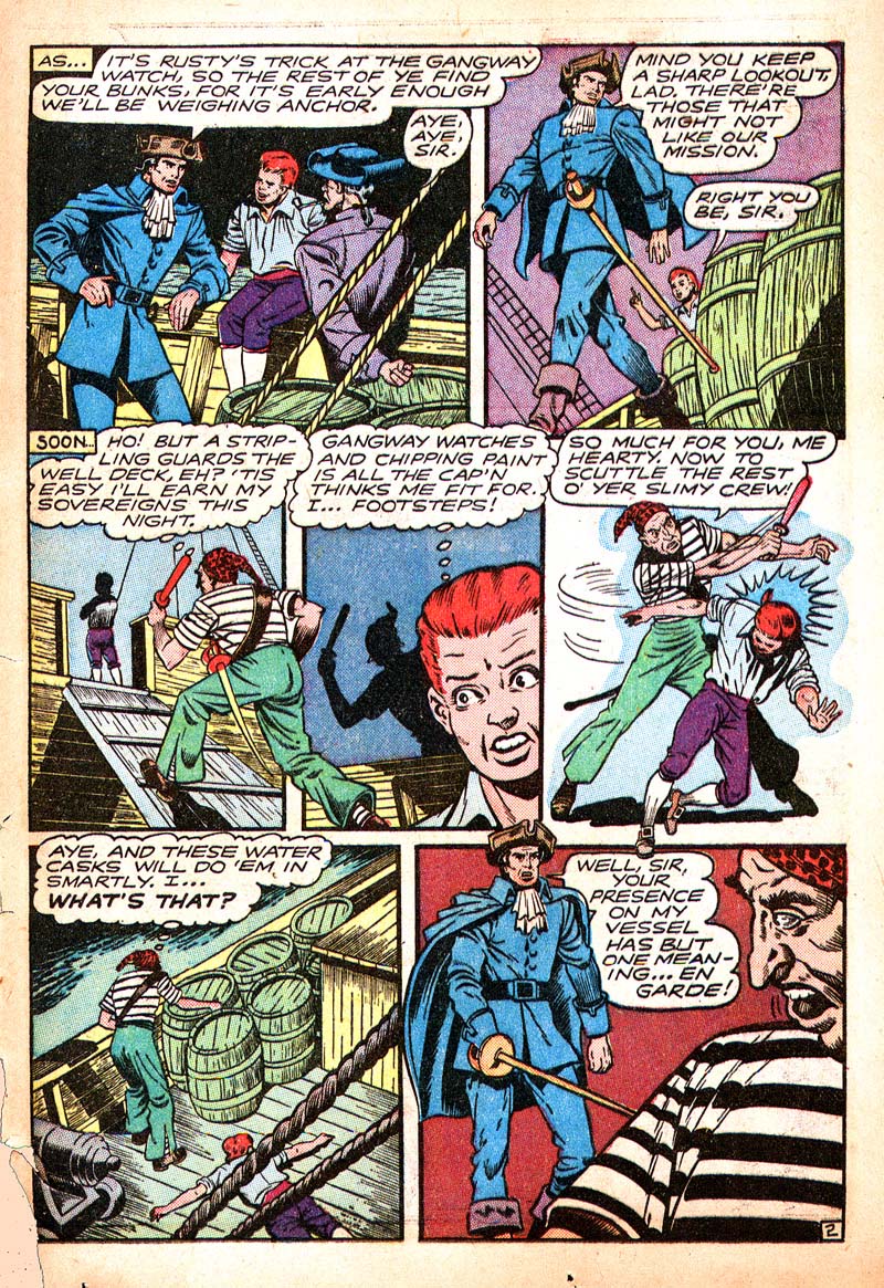 Read online Fight Comics comic -  Issue #52 - 37