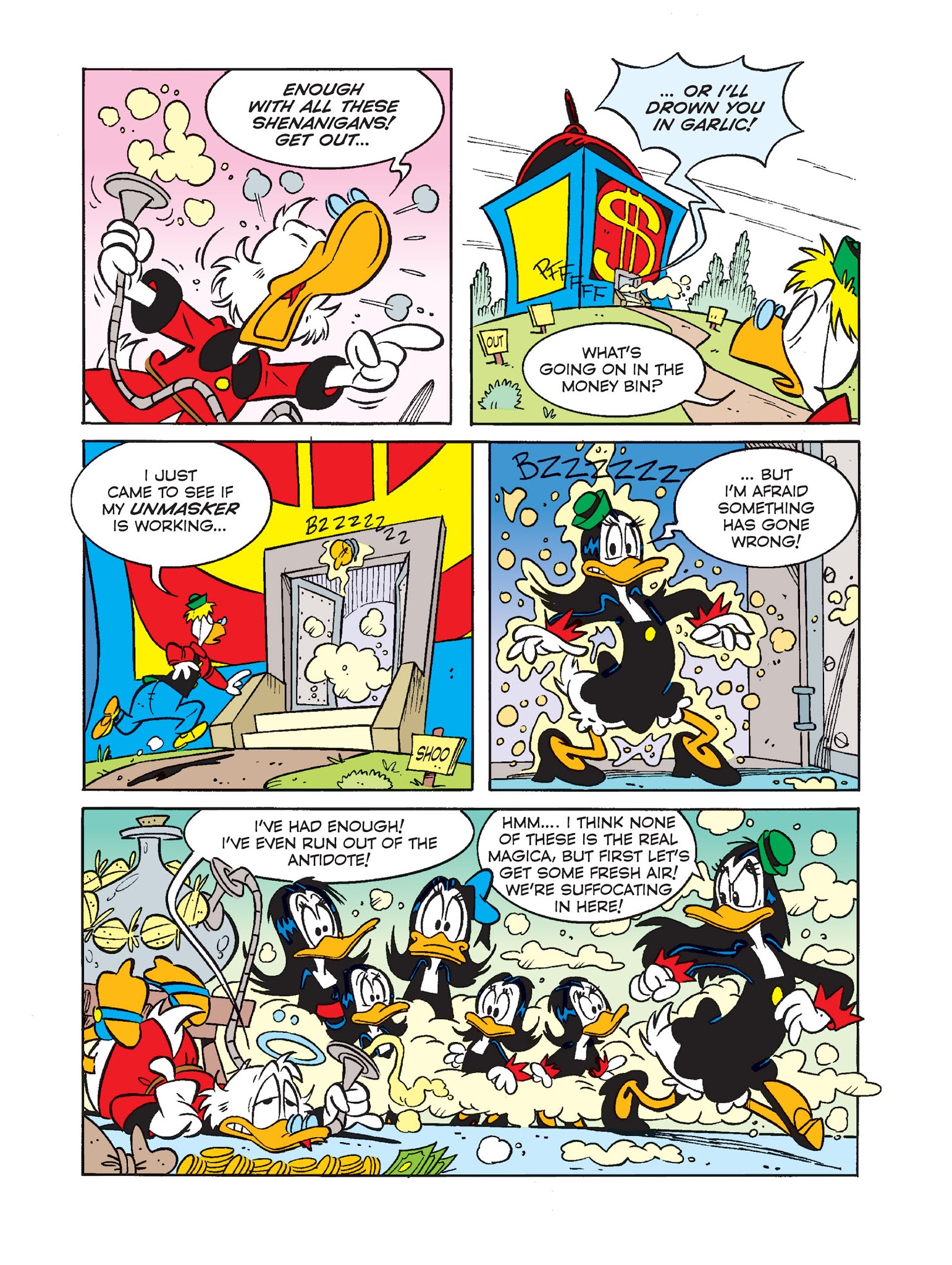 Read online Scrooge McDuck and the Very Special Halloween comic -  Issue # Full - 11
