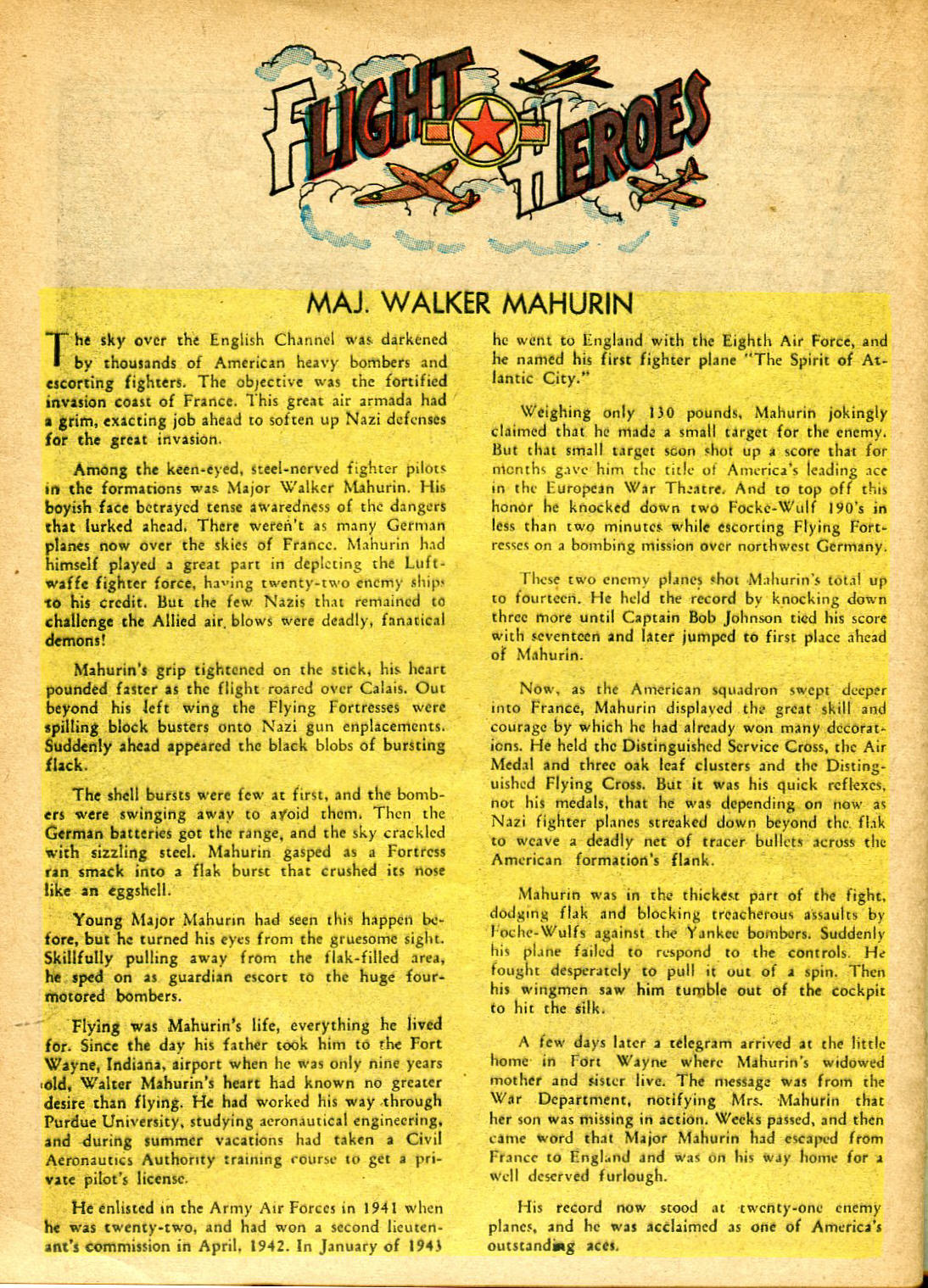 Read online Captain Flight Comics comic -  Issue #7 - 34