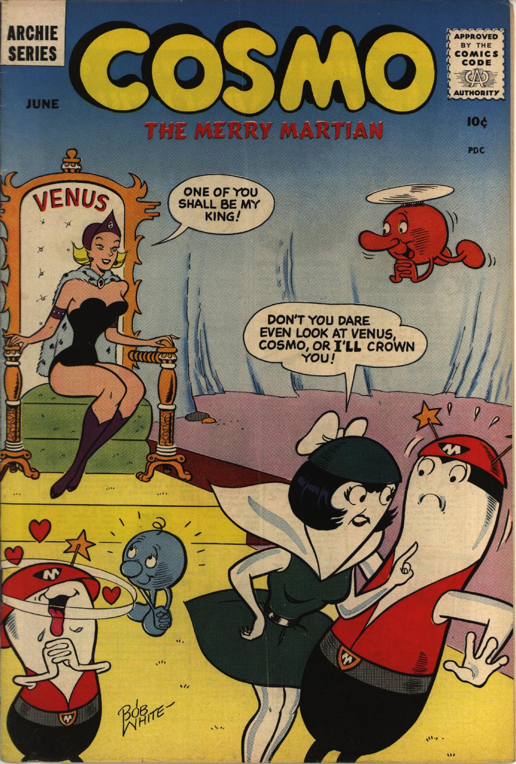 Read online Cosmo the Merry Martian comic -  Issue #4 - 1
