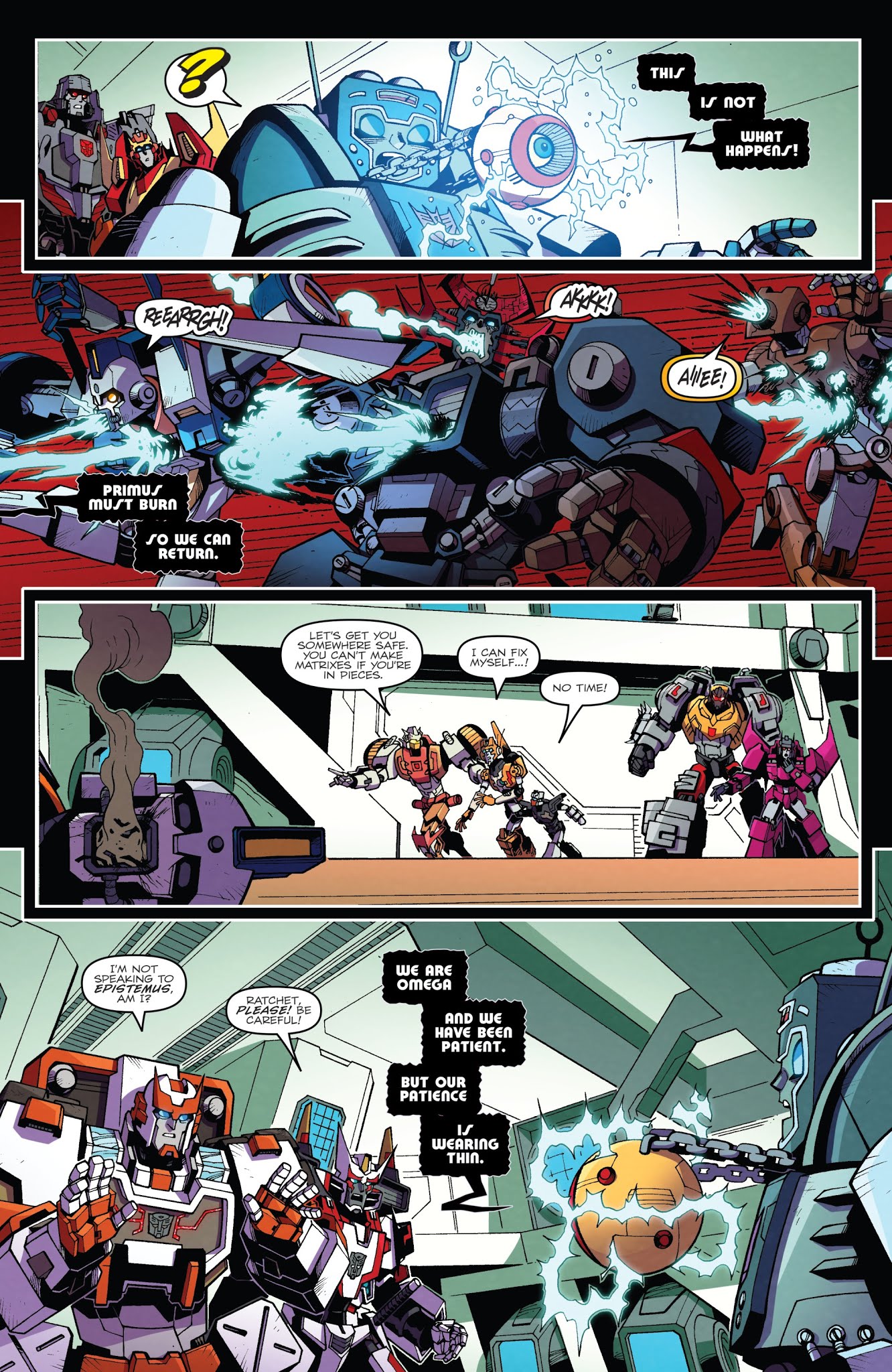 Read online Transformers: Lost Light comic -  Issue #23 - 19