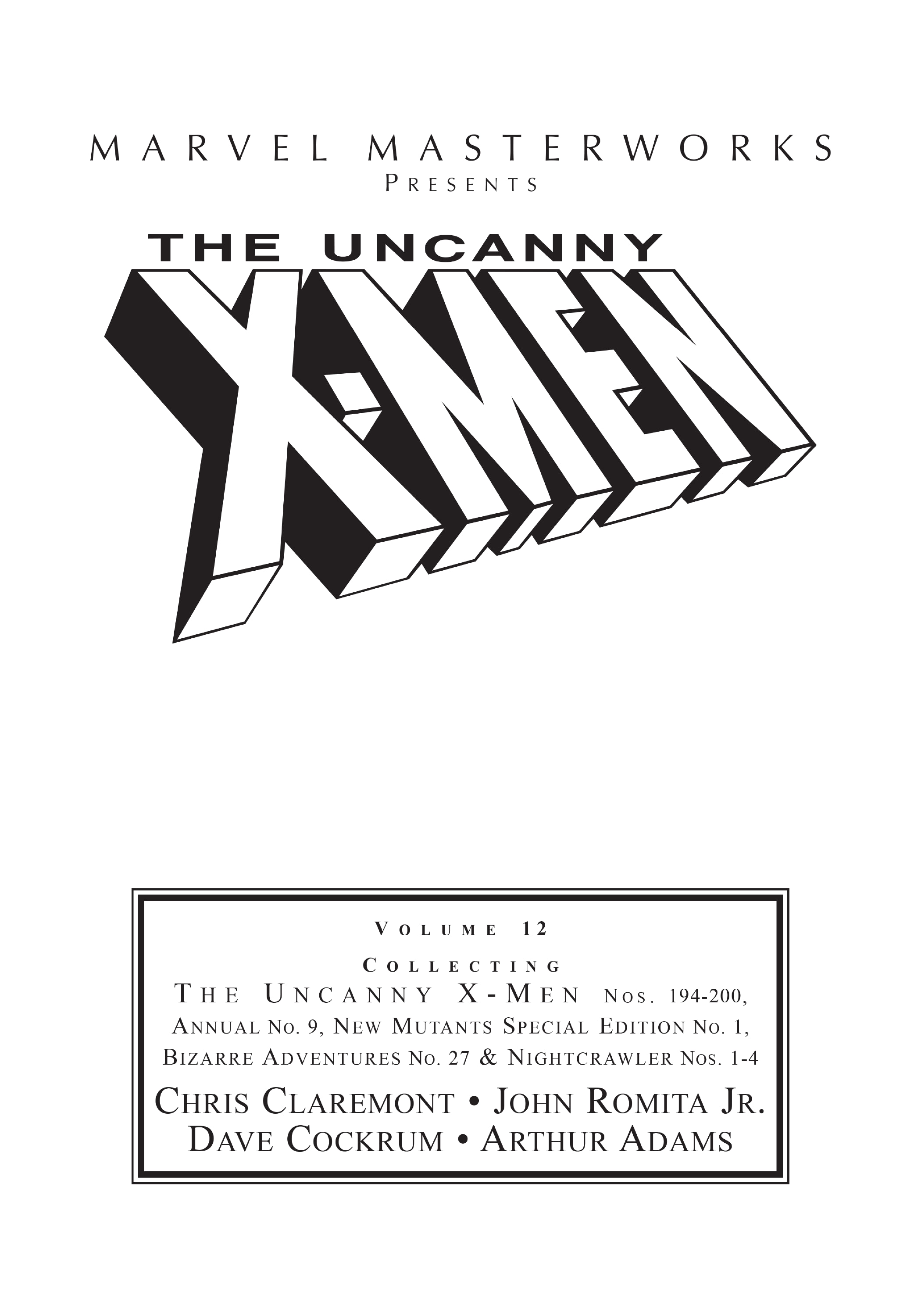 Read online Marvel Masterworks: The Uncanny X-Men comic -  Issue # TPB 12 (Part 1) - 2