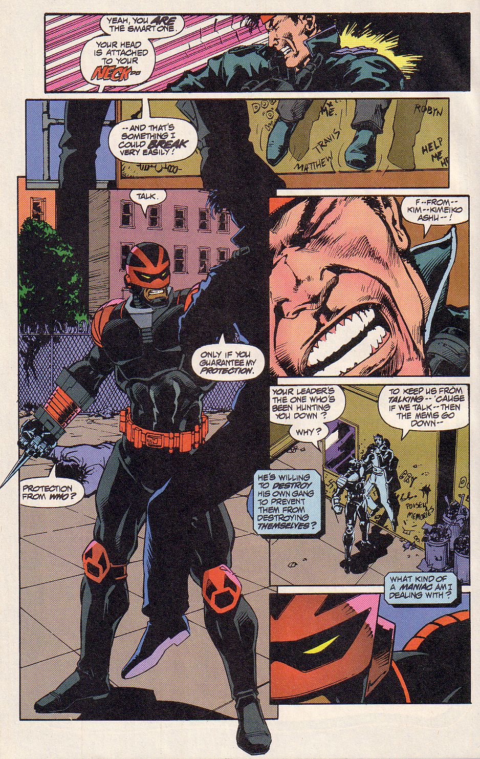 Read online Night Thrasher comic -  Issue #1 - 7