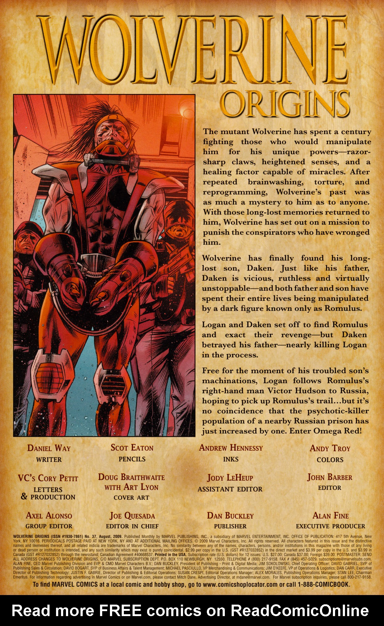 Read online Wolverine: Origins comic -  Issue #37 - 2