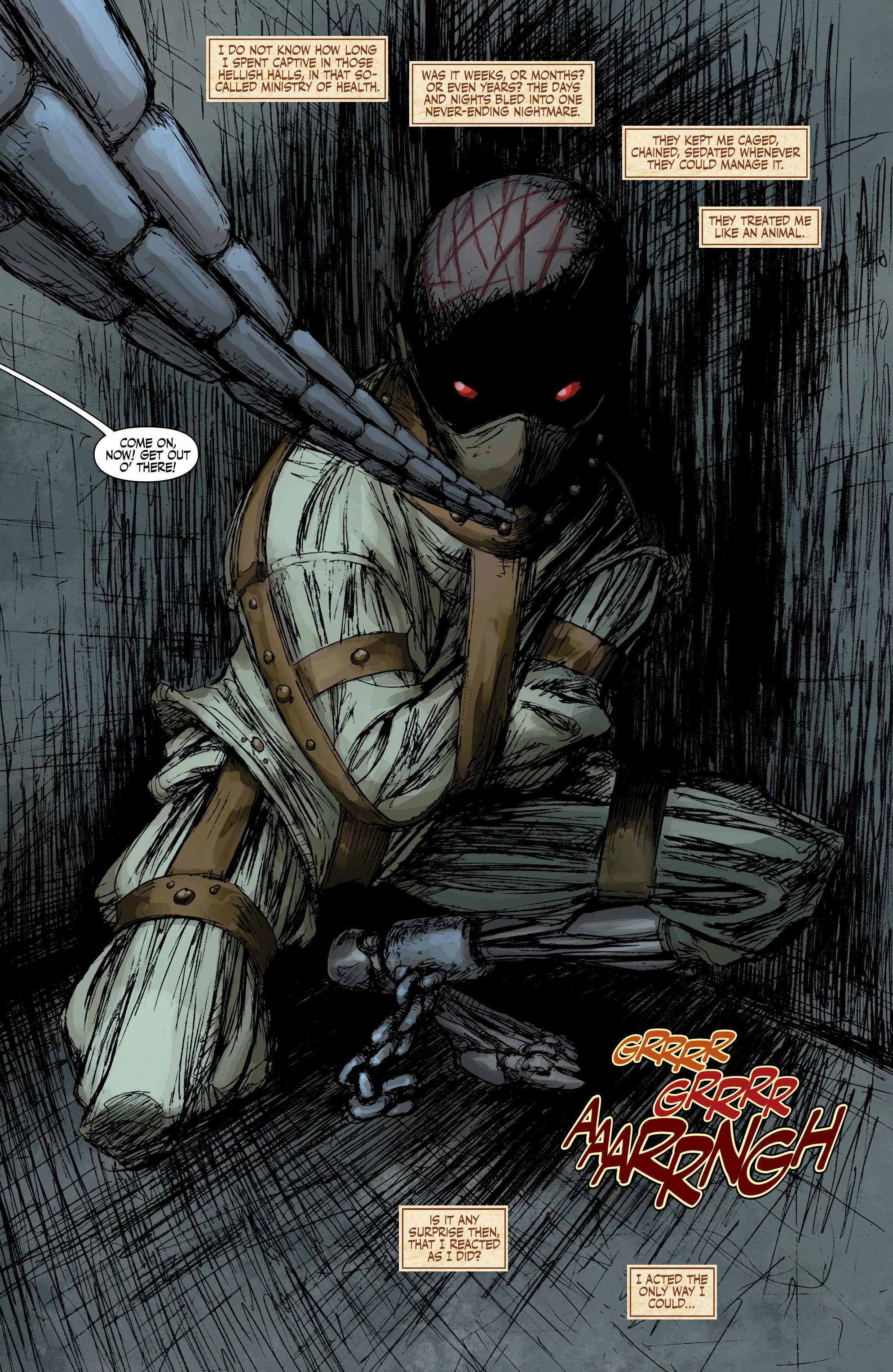 Read online Lady Mechanika: The Monster of The Ministry of Hell comic -  Issue #2 - 3
