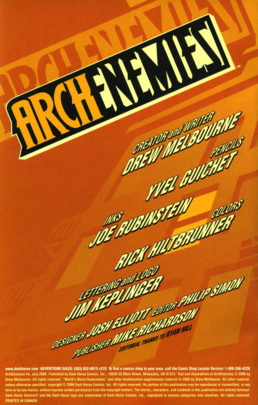 Read online ArchEnemies comic -  Issue #4 - 2