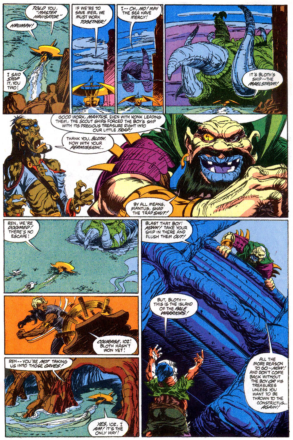 Read online Pirates of Dark Water comic -  Issue #3 - 9