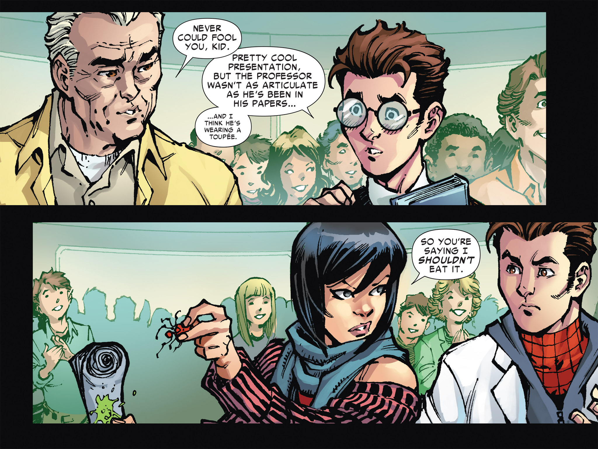 Read online The Amazing Spider-Man & Silk: The Spider(fly) Effect (Infinite Comics) comic -  Issue #5 - 38